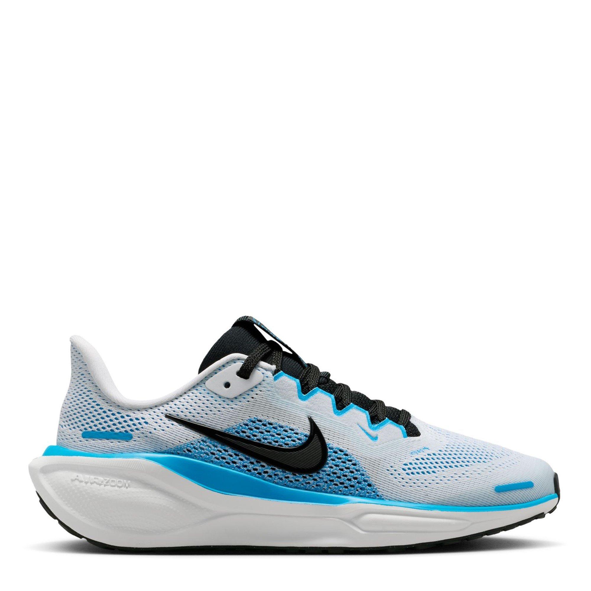 White/Blk-Blu - Nike - Pegasus 41 - 1