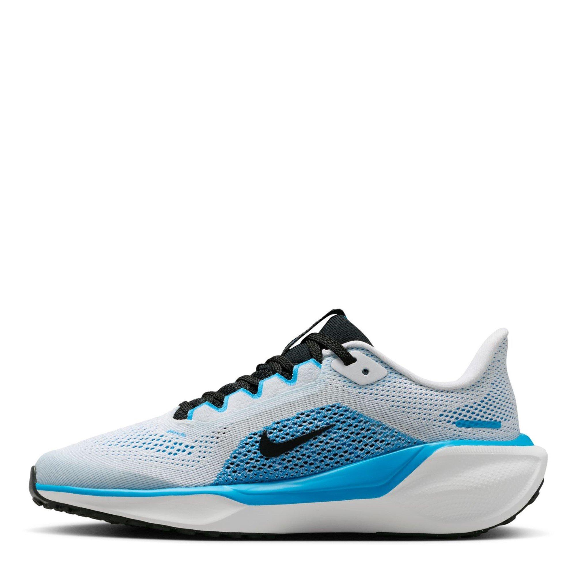 White/Blk-Blu - Nike - Pegasus 41 - 2