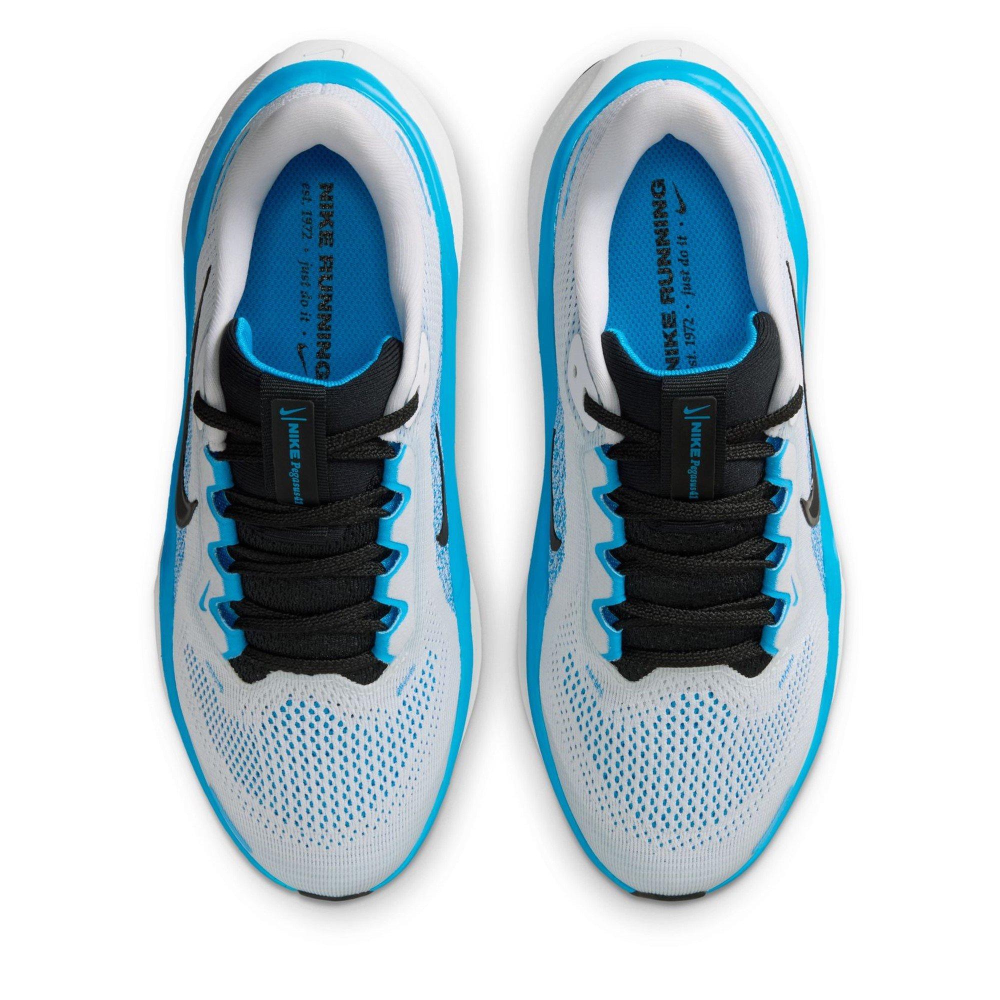 White/Blk-Blu - Nike - Pegasus 41 - 6