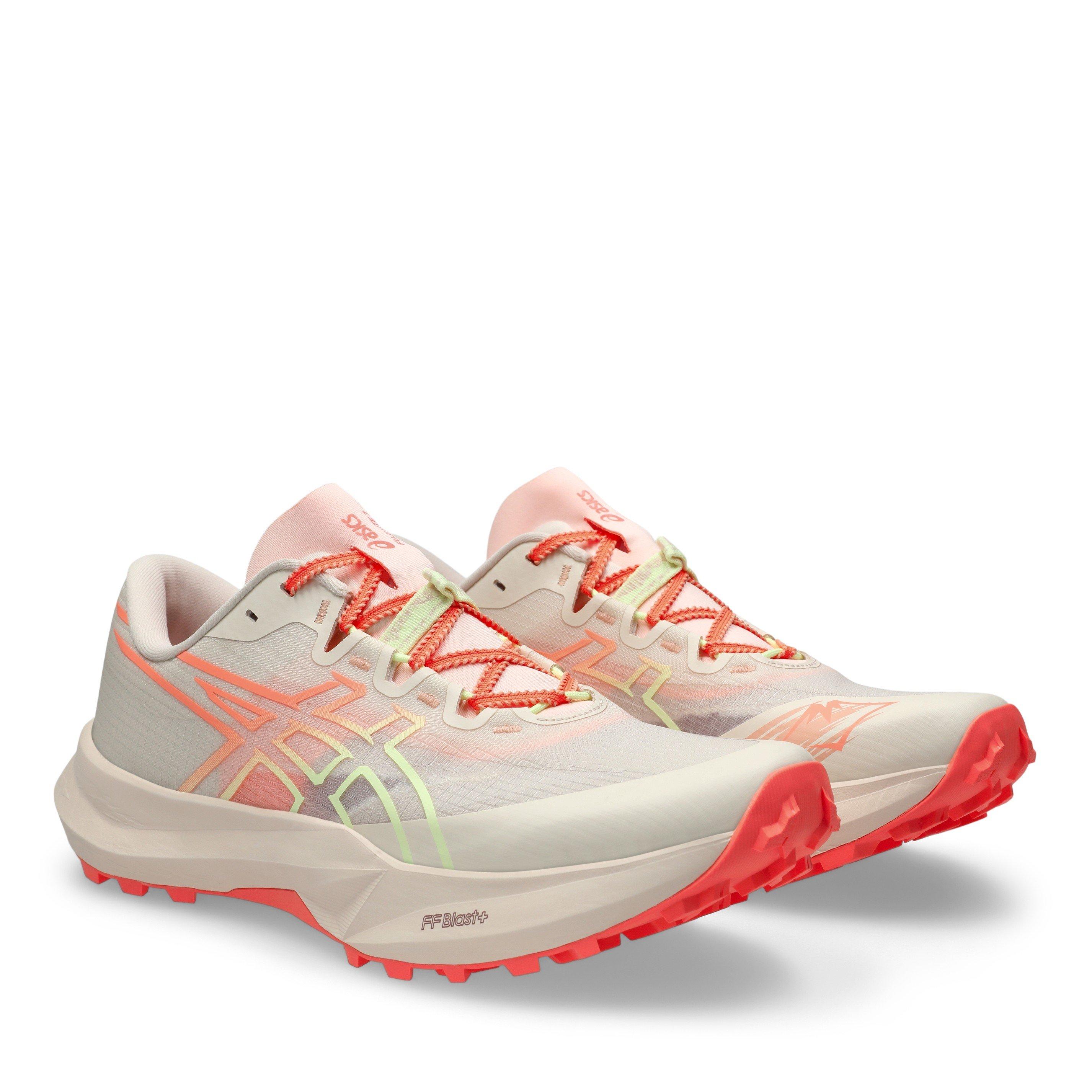 Rose Dust/Coral - Asics - Women's Fuji Lite 7 Trail Running Shoes - 4