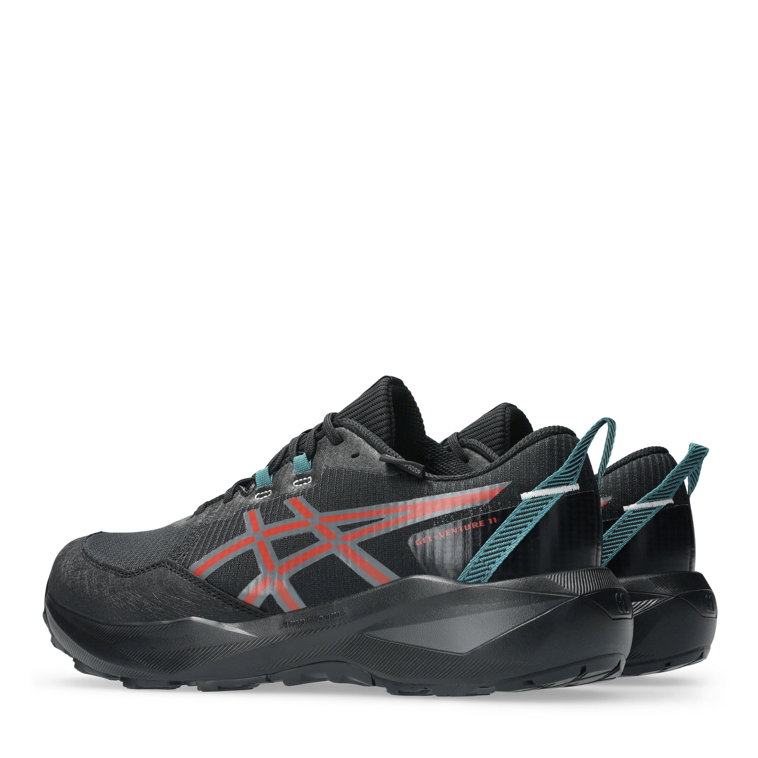 Zwart - Asics - Gel-Venture 11 Waterproof Trail Running Shoes Mens - 5