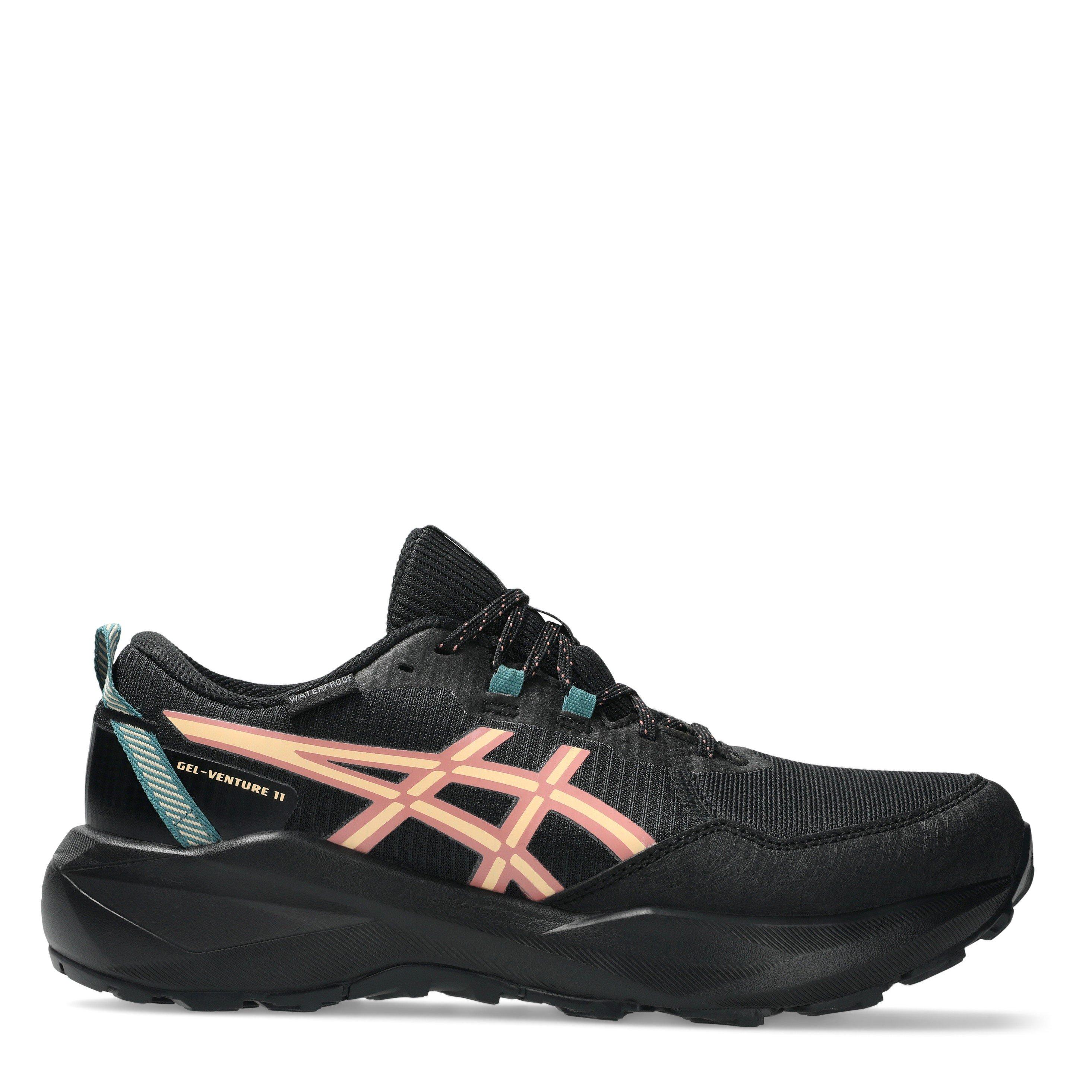 Asics Women's Gel-Venture 11 Waterproof Trail Running Shoes - Black/Pink - 5.5 (39)