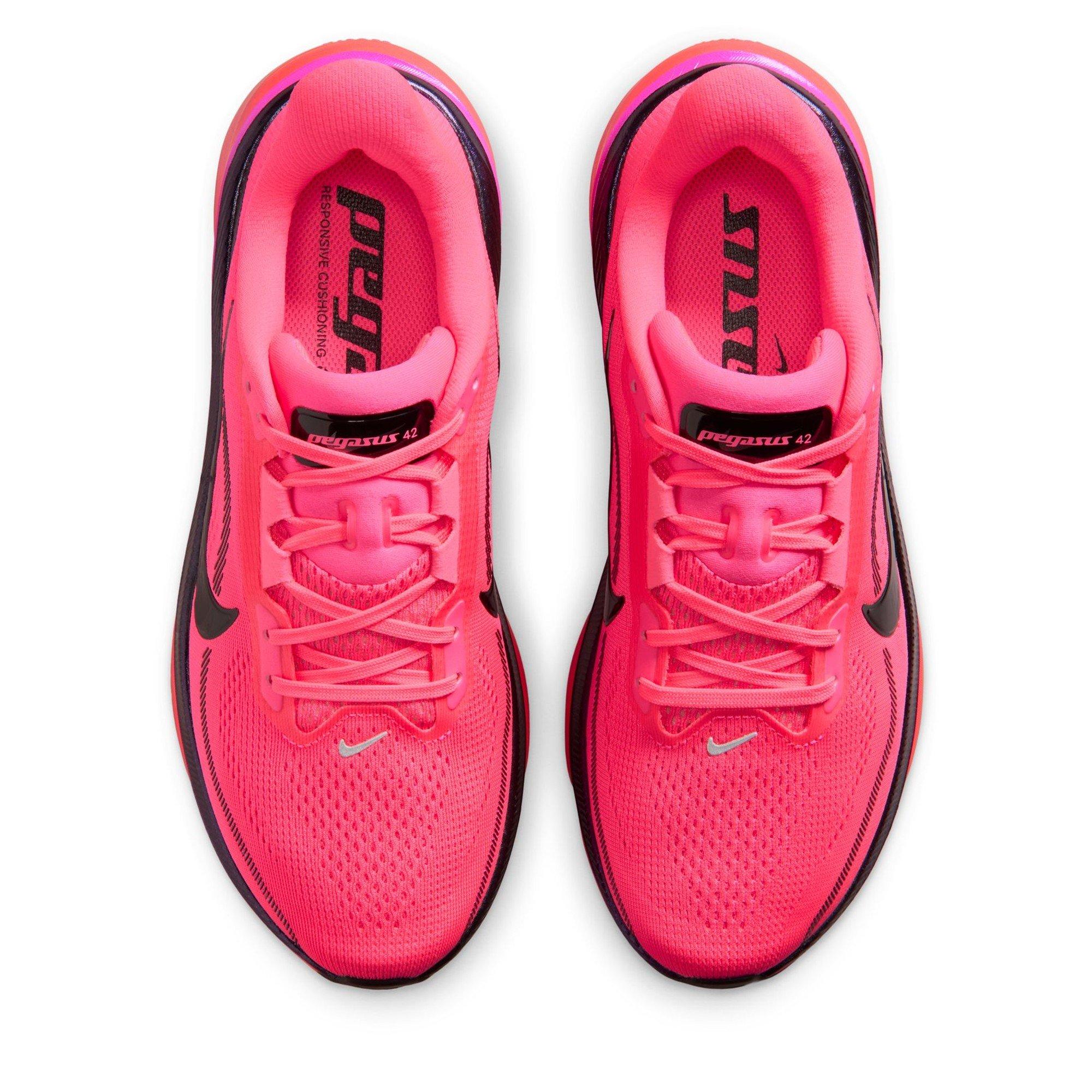 Pink/Black - Nike - Pegasus 42 Womens Running Shoes - 6
