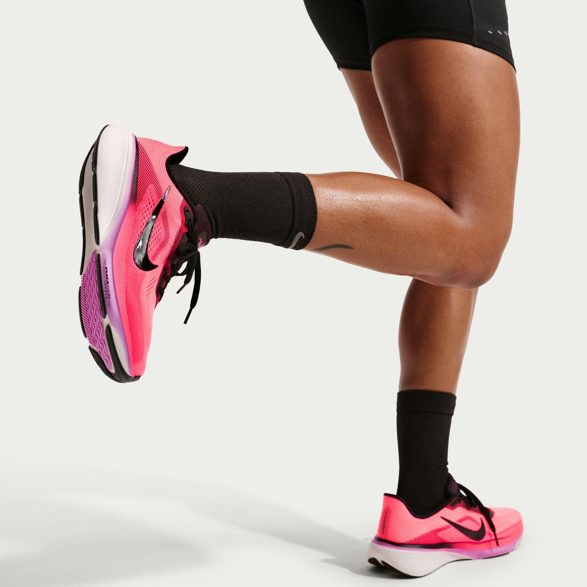 Orange/Black - Nike - Pegasus 42 Womens Running Shoes - 3