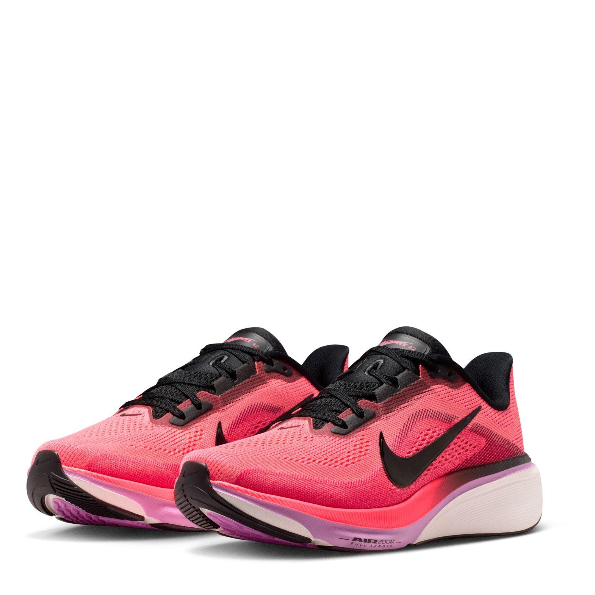 Orange/Black - Nike - Pegasus 42 Womens Running Shoes - 5