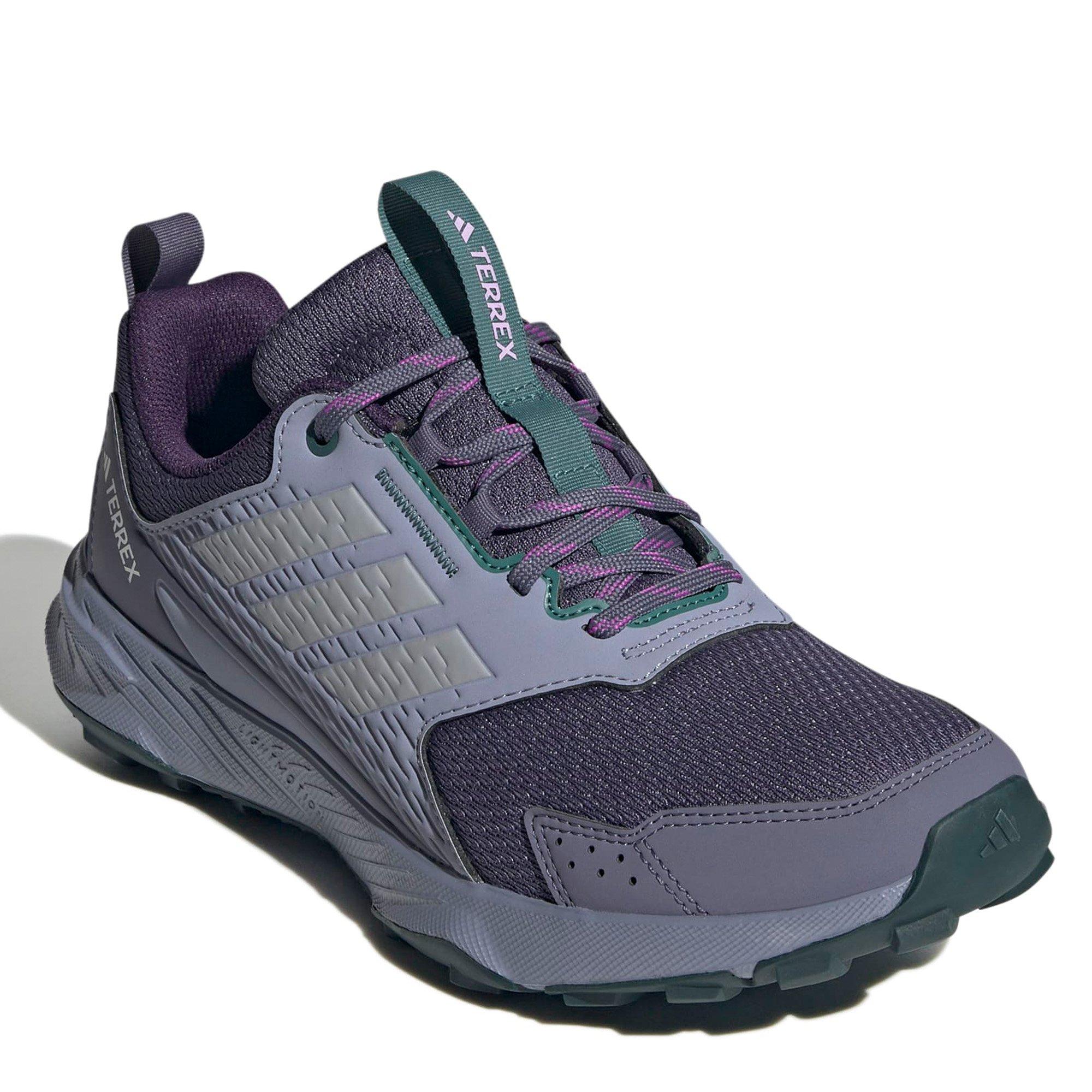 Violet/Gry/Teal - adidas - Tracefinder Womens Trail Running Shoes - 5