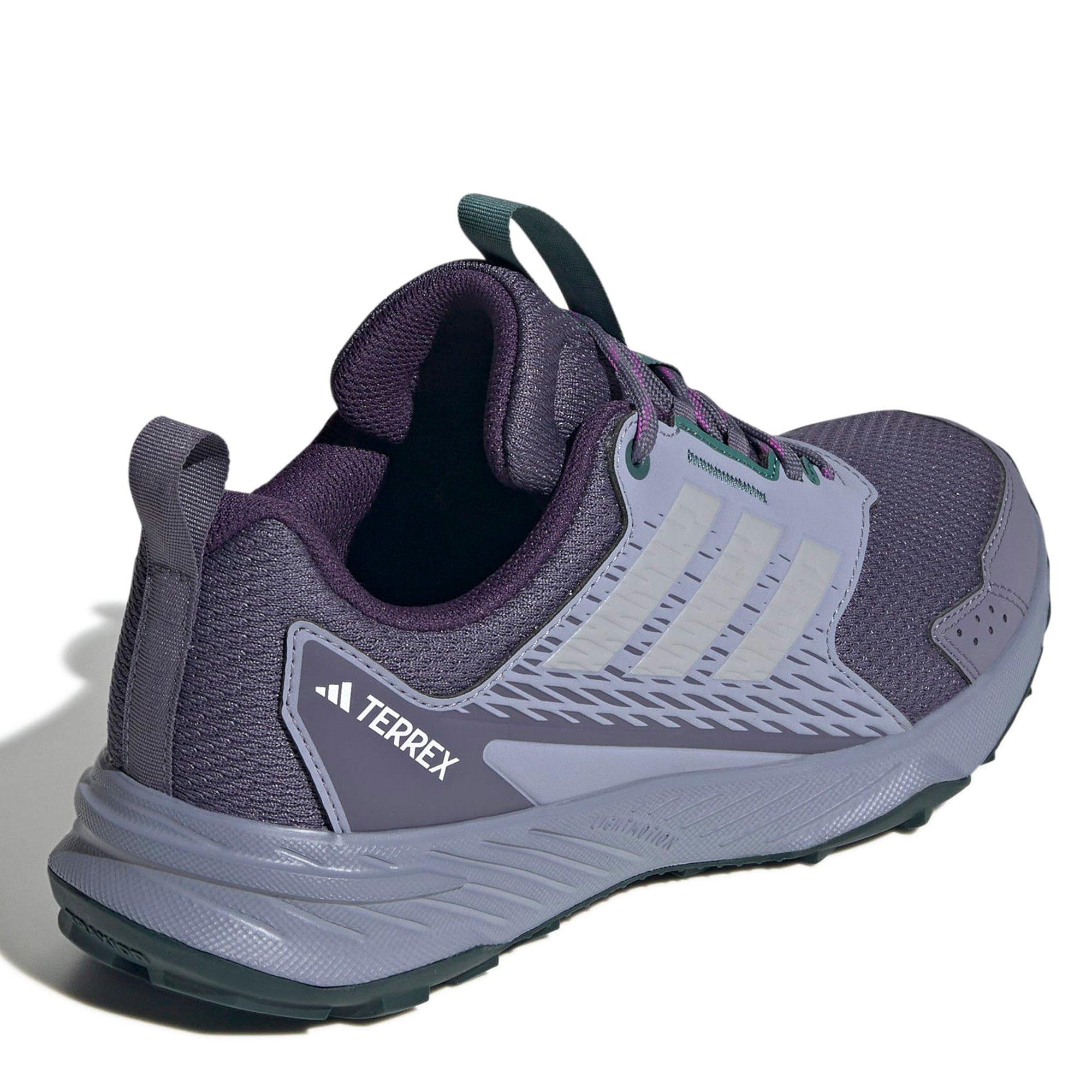 Violet/Gry/Teal - adidas - Tracefinder Womens Trail Running Shoes - 6
