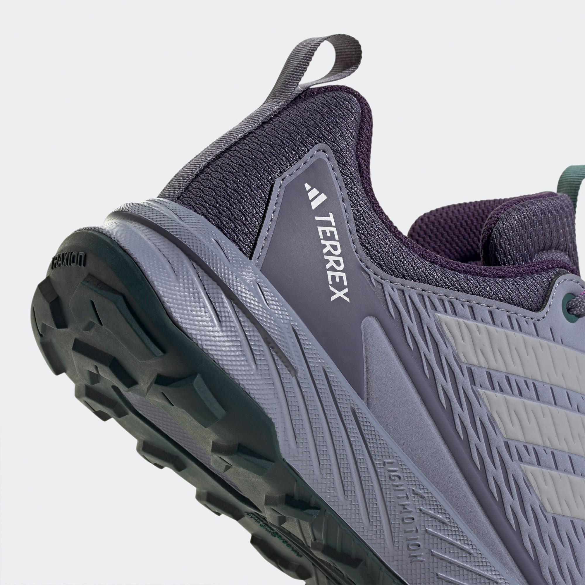 Violet/Gry/Teal - adidas - Tracefinder Womens Trail Running Shoes - 8