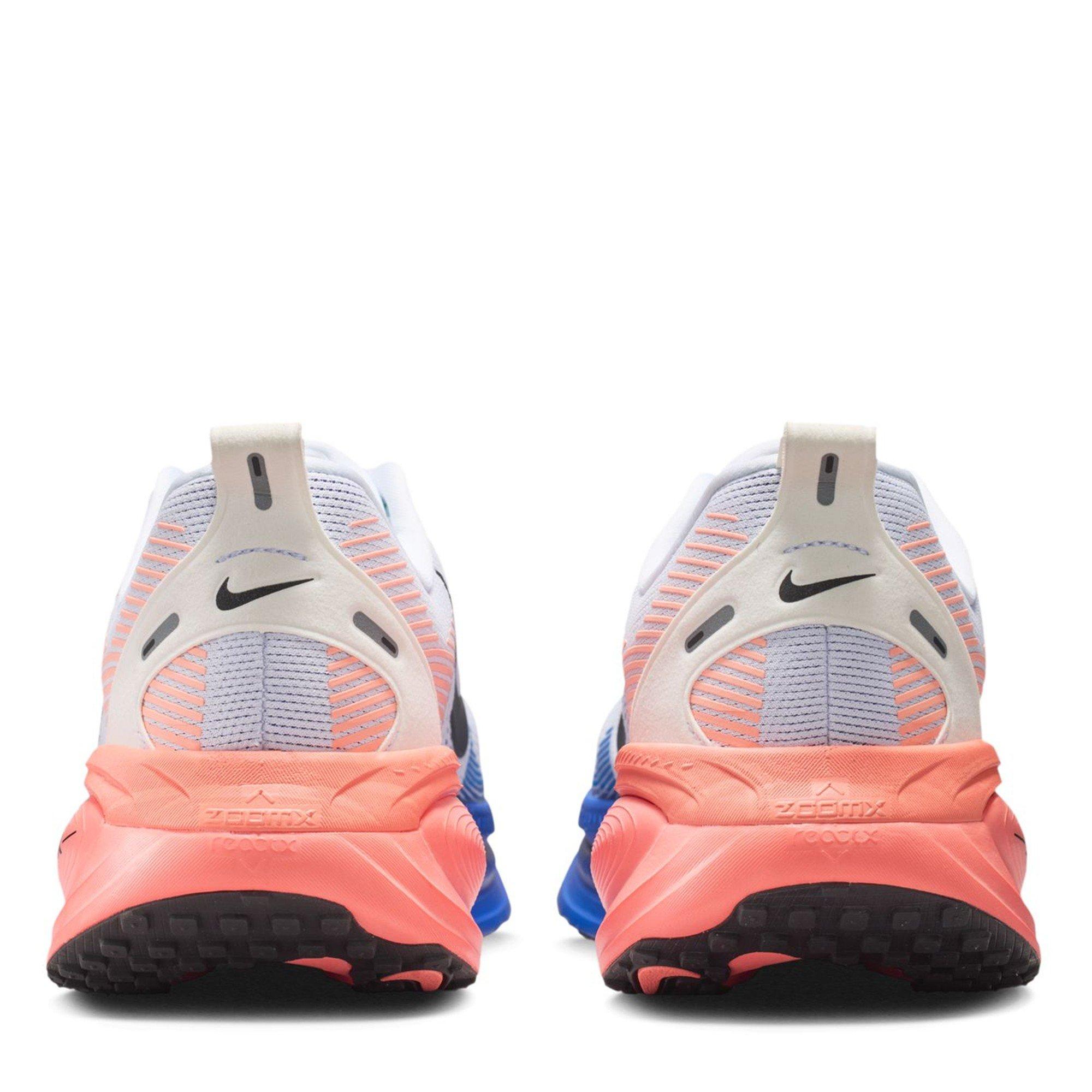 White/Blk-Blue - Nike - Vomero 18  Mens Running Shoes - 5