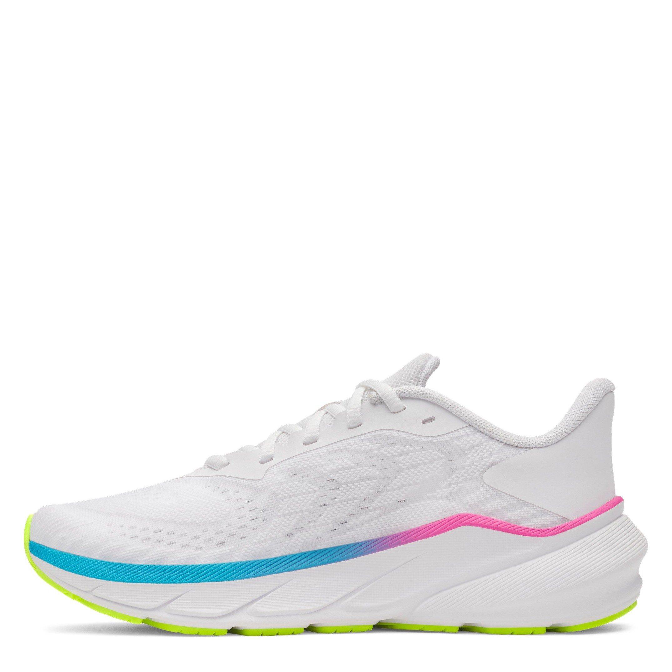 White/Capri - Under Armour - UA Charged+ Turbulence 3 - 2