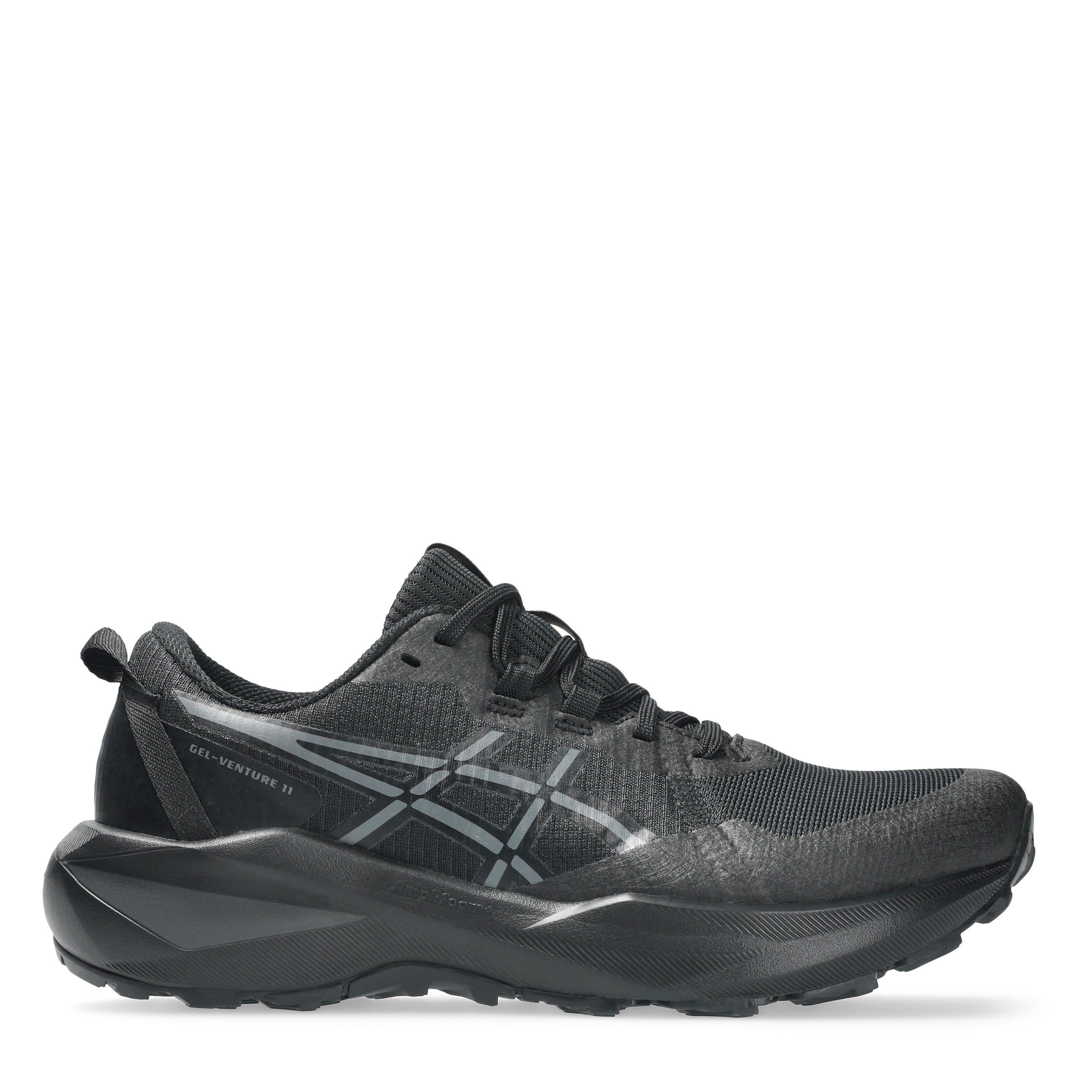 Asics Women's Gel-Venture 11 Trail Running Shoes - Black/Grey - 6.5 (40)