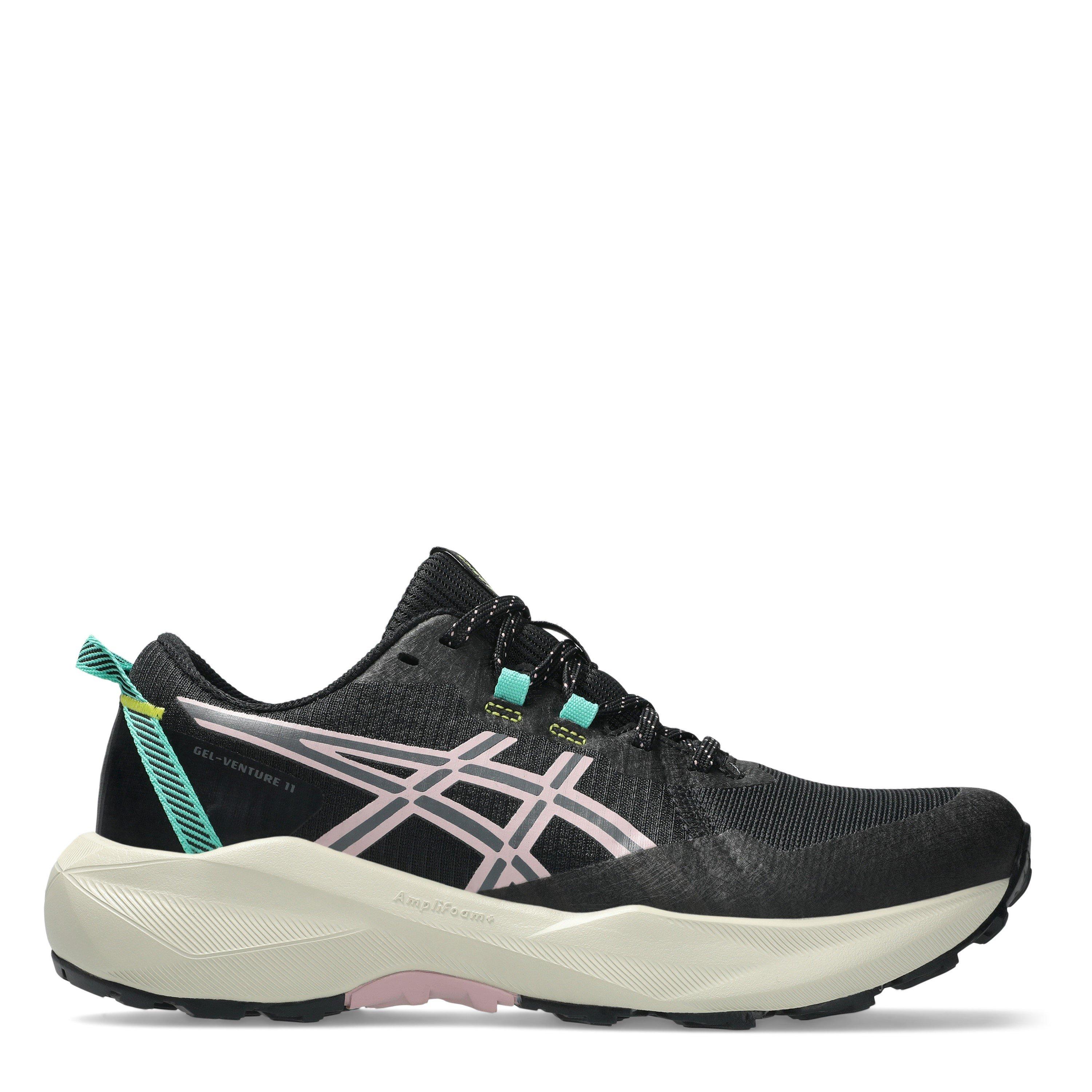 Asics Women's Gel-Venture 11 Trail Running Shoes - Black/Pink - 6.5 (40)