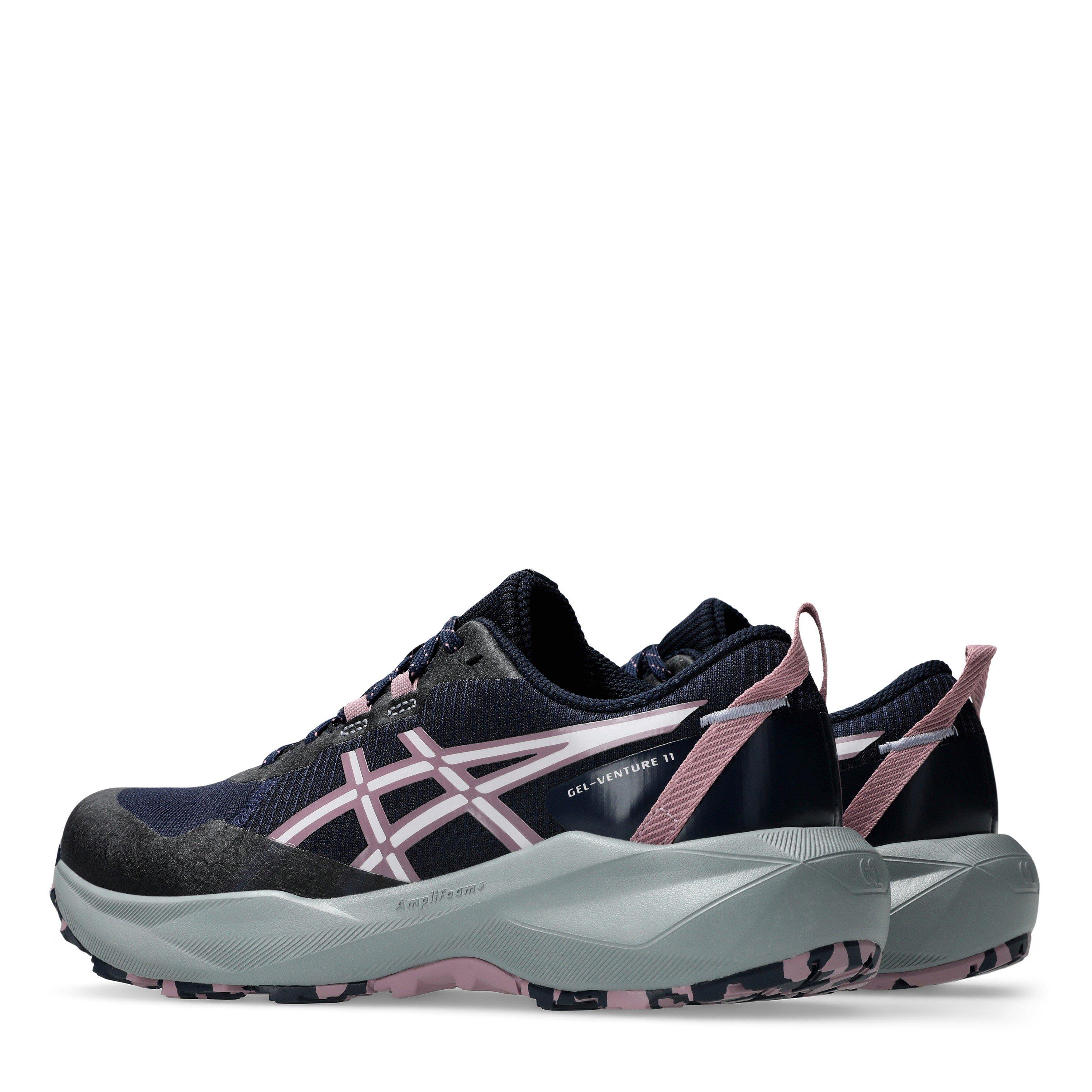 Midnight/Purple - Asics - GEL-Venture 11 Womens Trail Running Shoes - 5