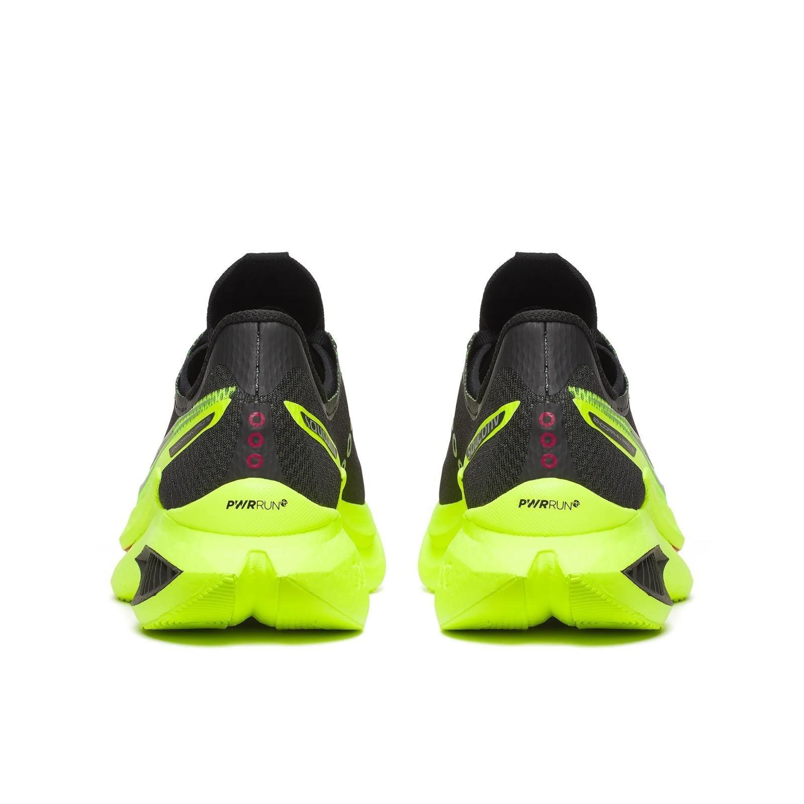 Citroen/Zwart - Saucony - Women's Fast Running Shoes - 4