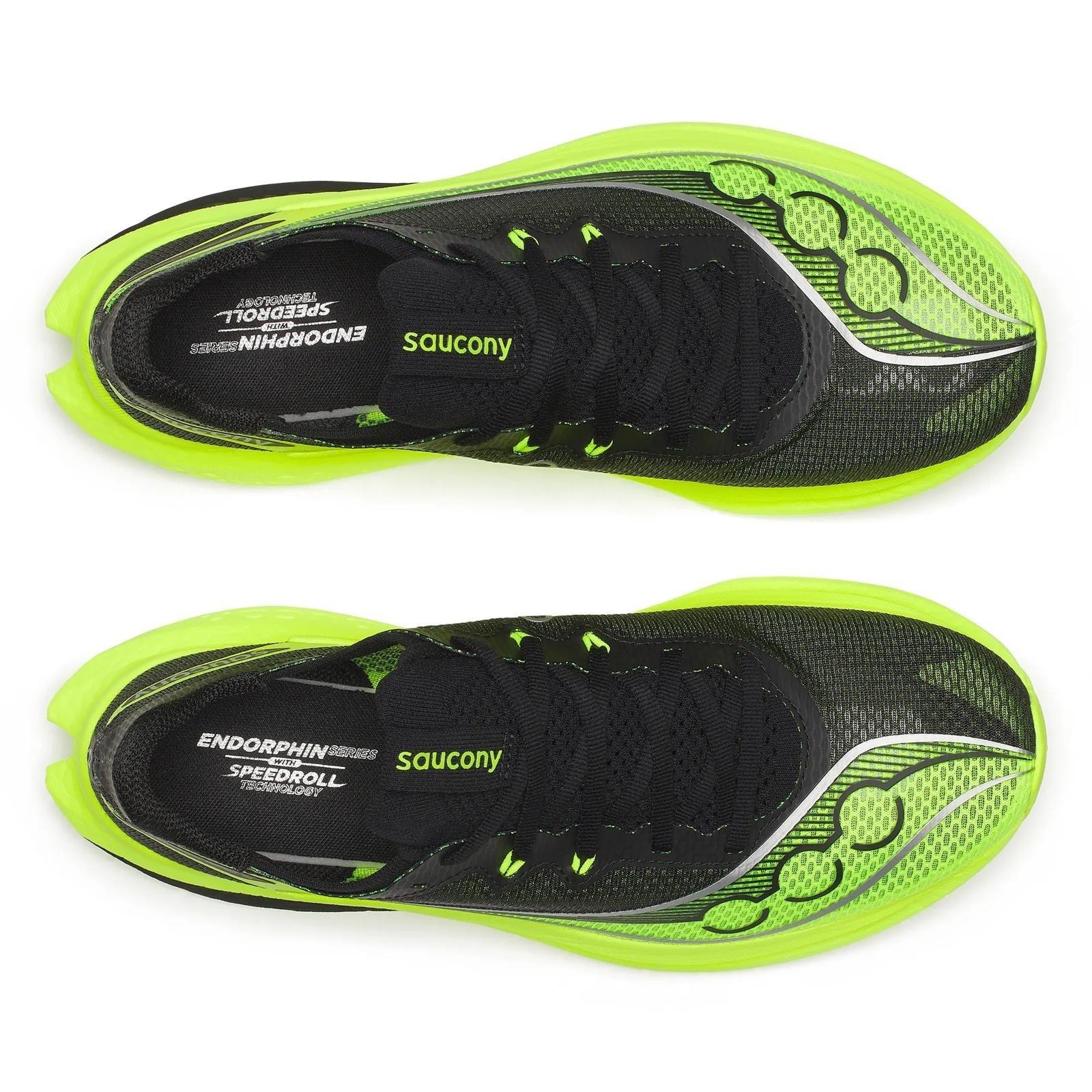 Citroen/Zwart - Saucony - Women's Fast Running Shoes - 5