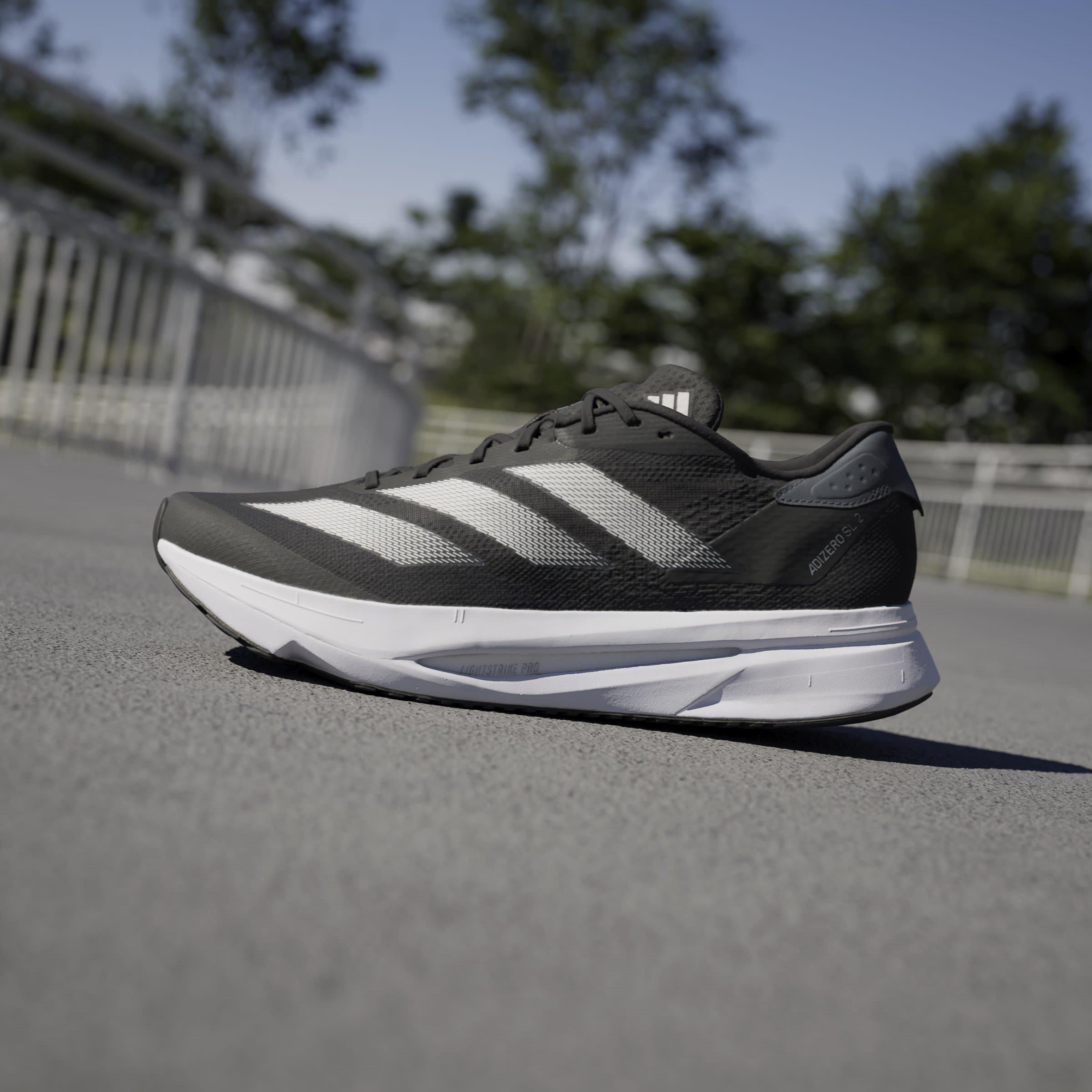 CBLACK/ZEROMT/C - adidas - Adizero Fast Neutral Road Running Shoes - 14