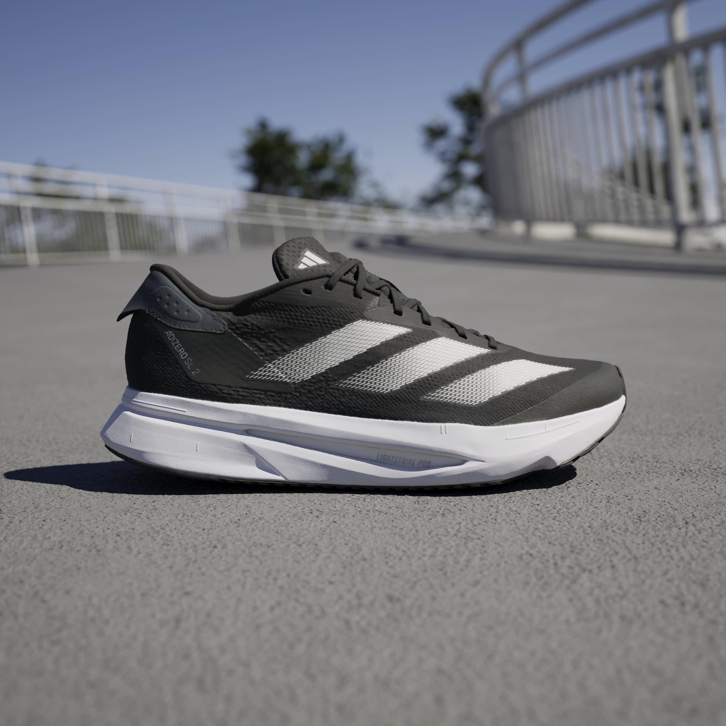 CBLACK/ZEROMT/C - adidas - Adizero Fast Neutral Road Running Shoes - 10