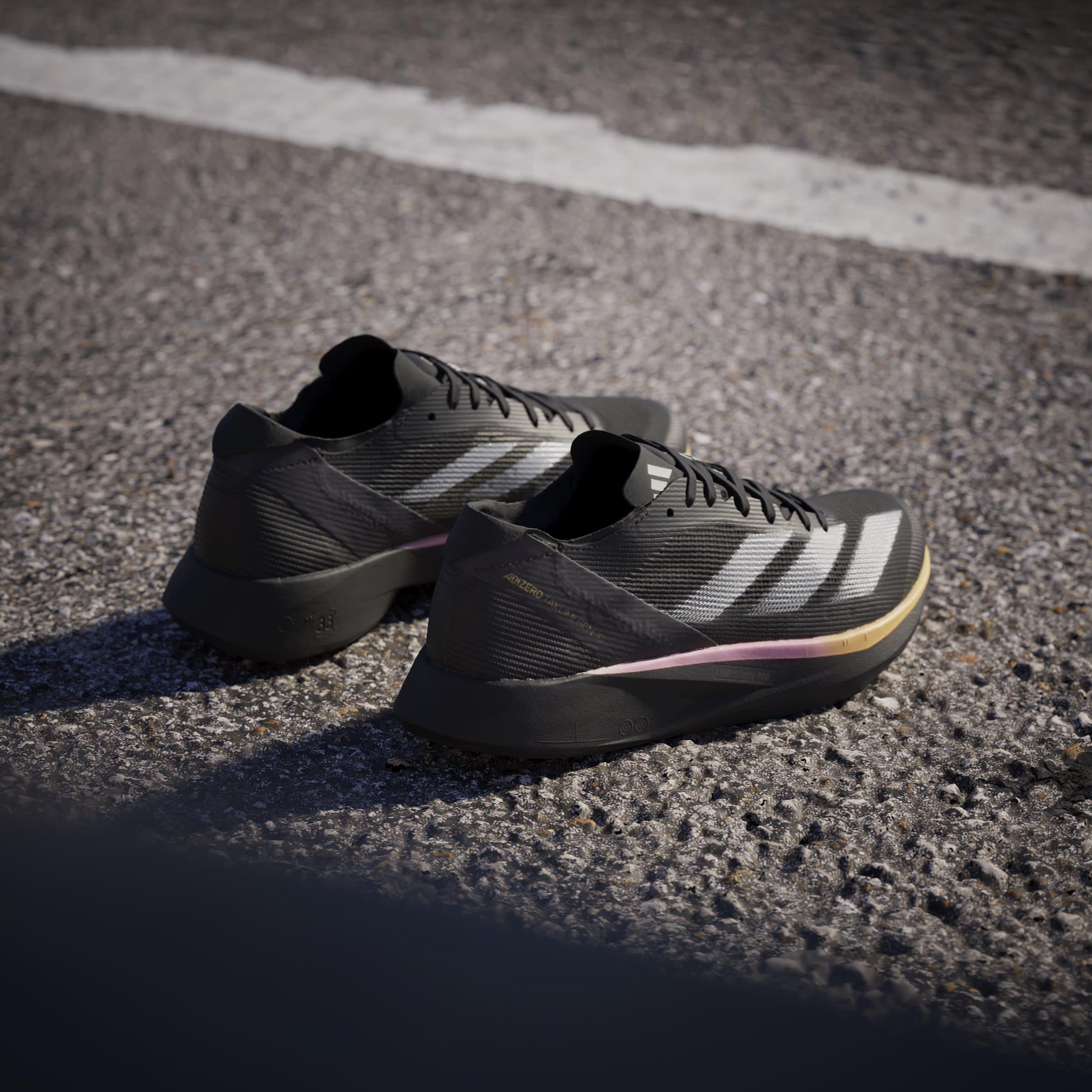 CBLACK/ZEROMT/S - adidas - Adizero Takumi Sen 10 Road Running Shoes Womens - 14