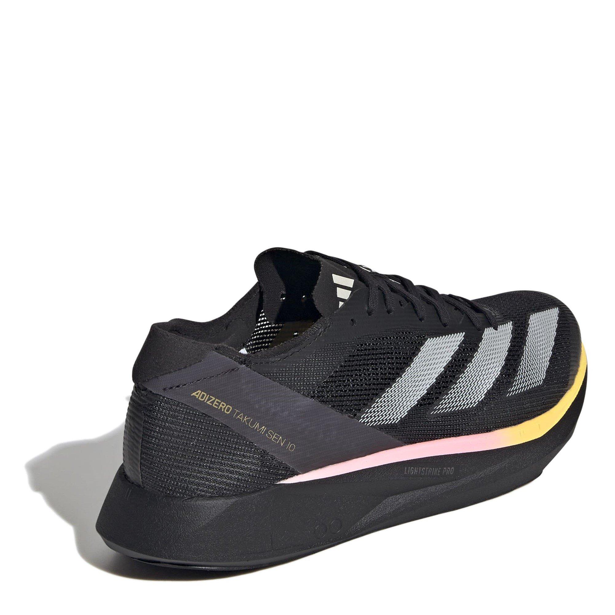 CBLACK/ZEROMT/S - adidas - Adizero Takumi Sen 10 Road Running Shoes Womens - 4