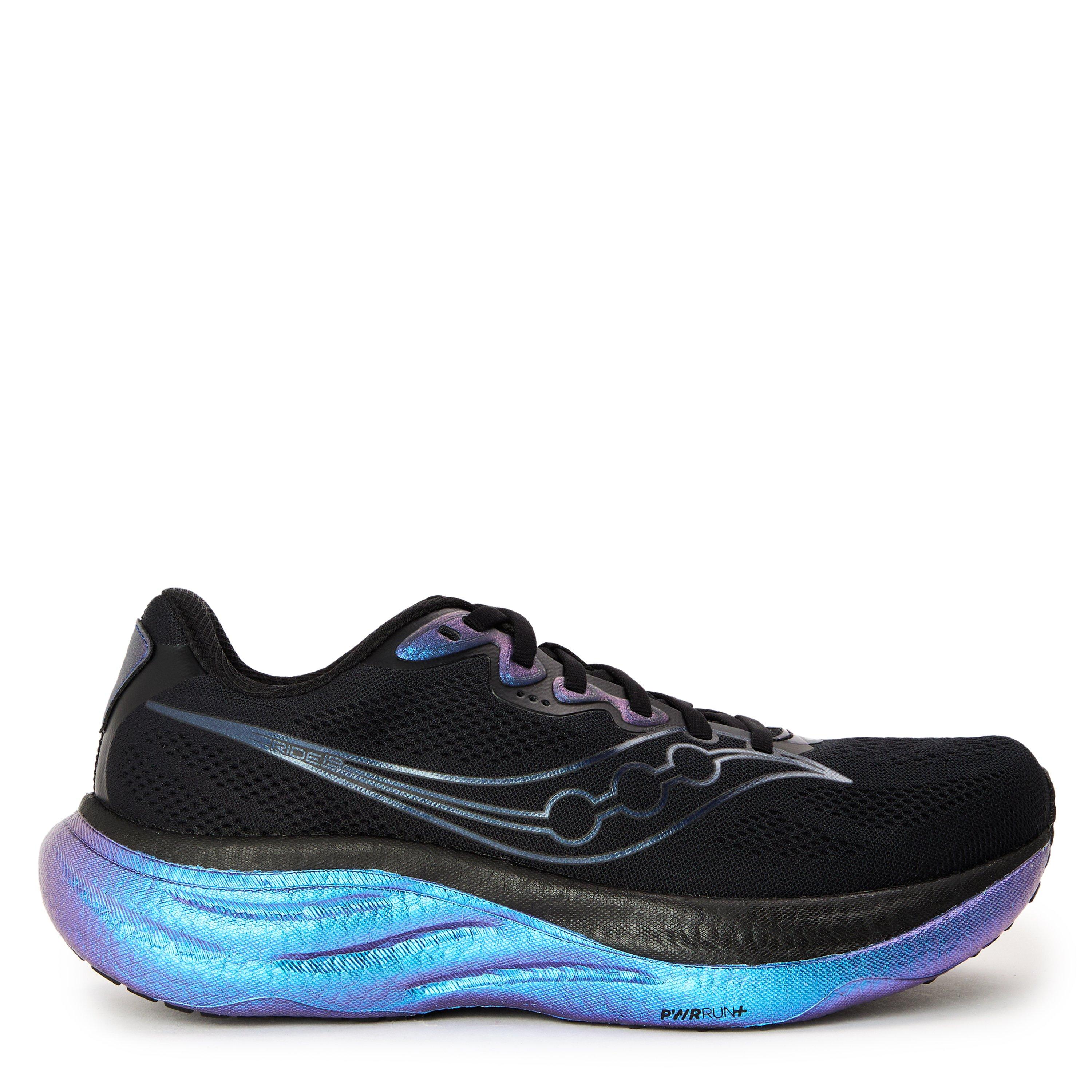Black/Nightsky - Saucony - Men's Ride Everyday Neutral Road Running Shoes - 1