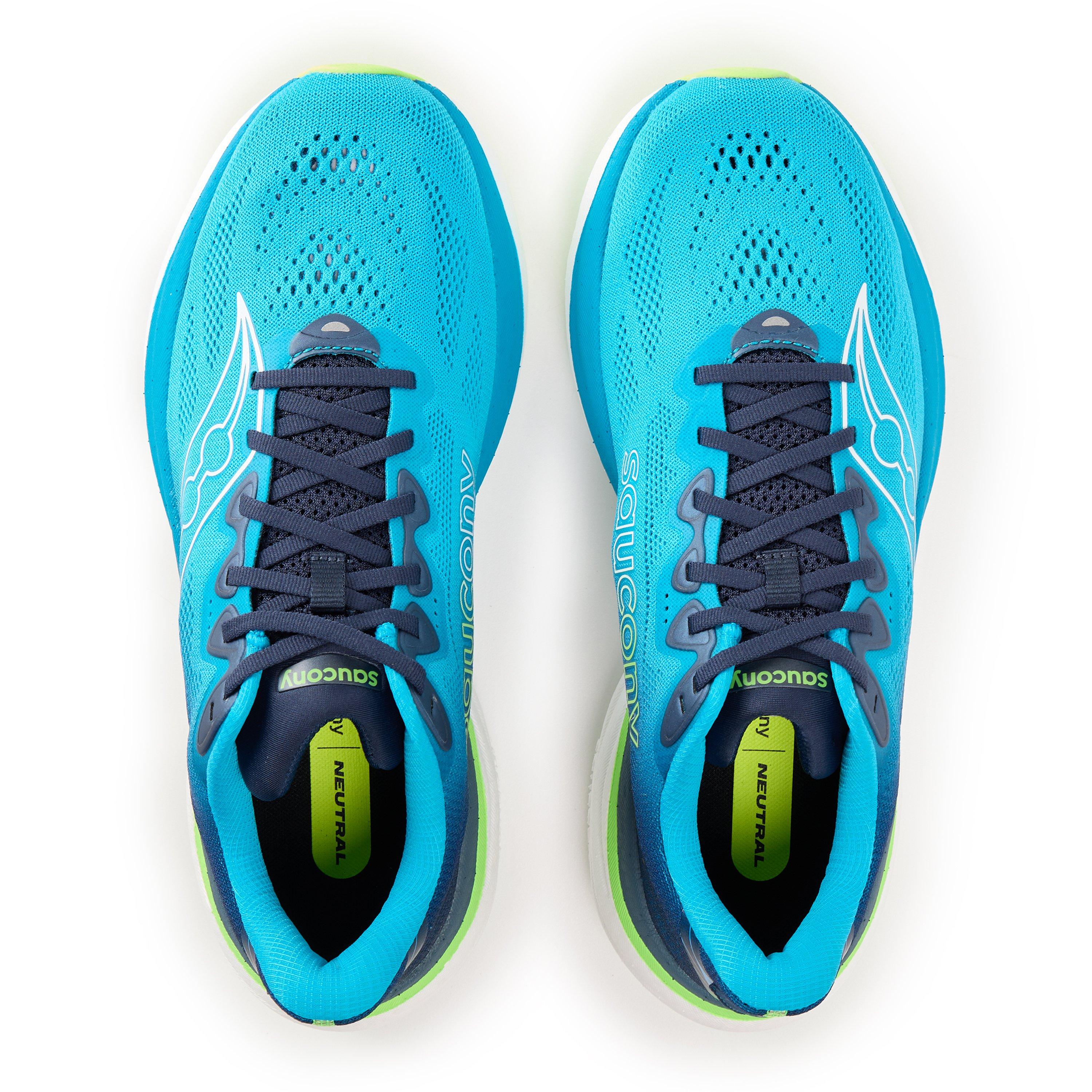 Cobalt/Slime - Saucony - Ride 19 Sn10 - 4