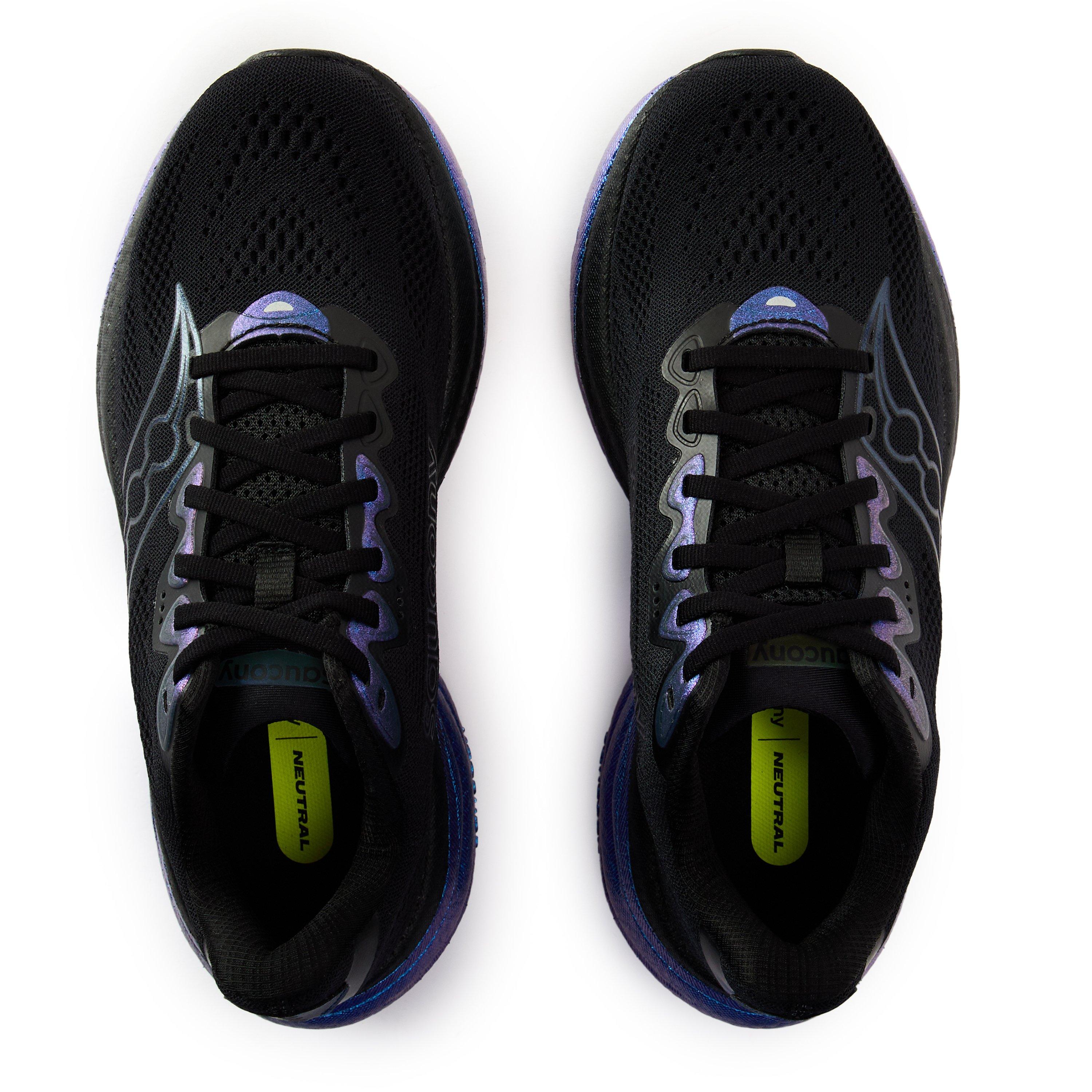 Zwart/Nachtlucht - Saucony - Women's Ride Running Shoes - 4