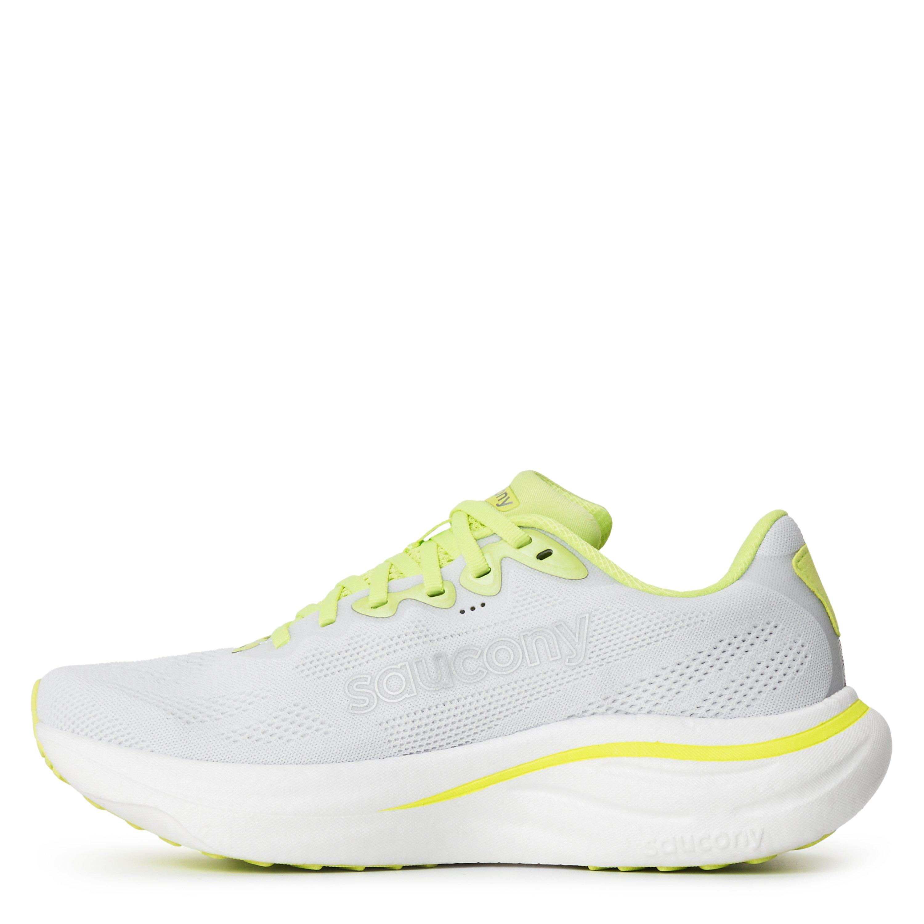 White/Yellow - Saucony - Women's Ride Running Shoes - 2