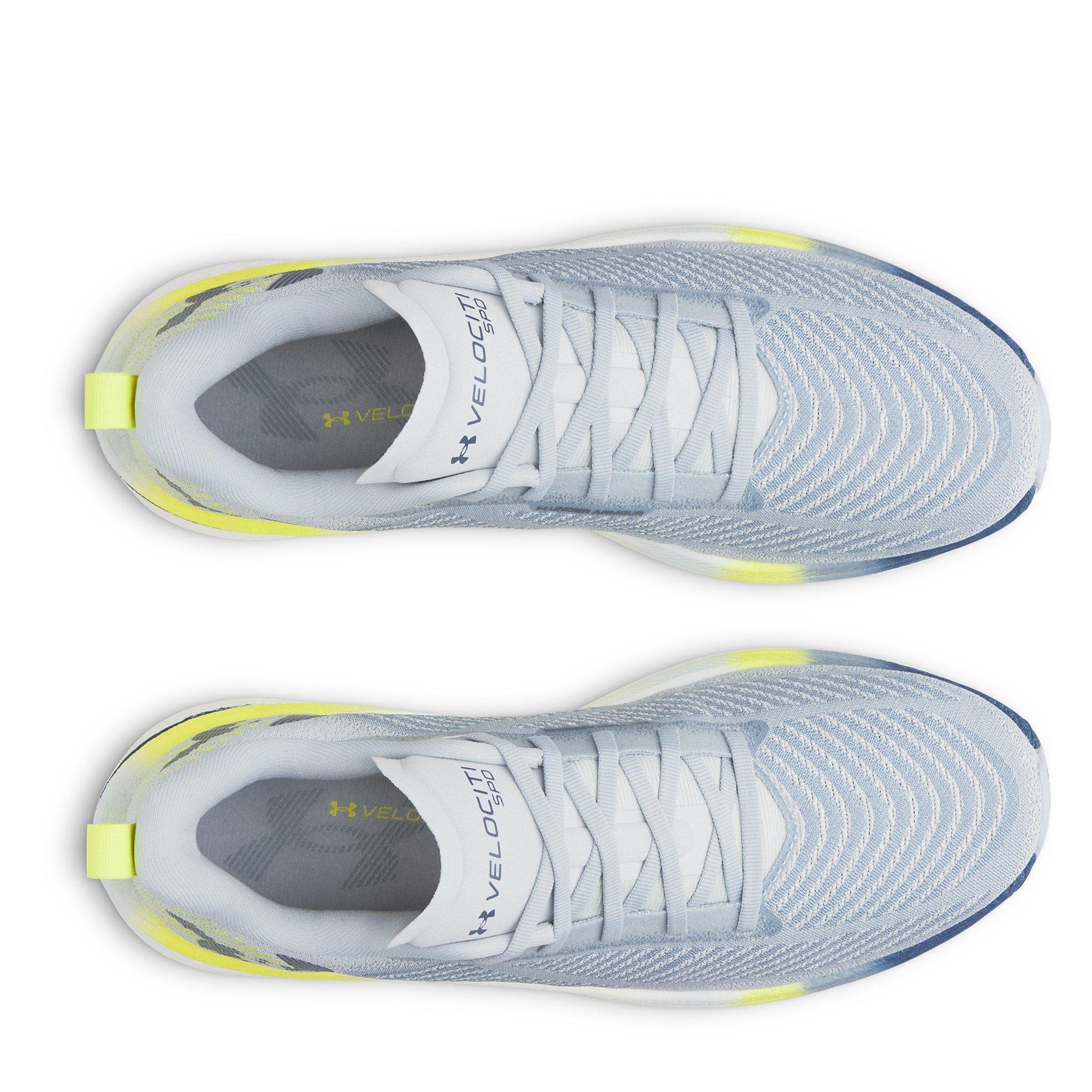 Gray Blue - Under Armour - Men's Velociti Speed Road Running Shoes - 4
