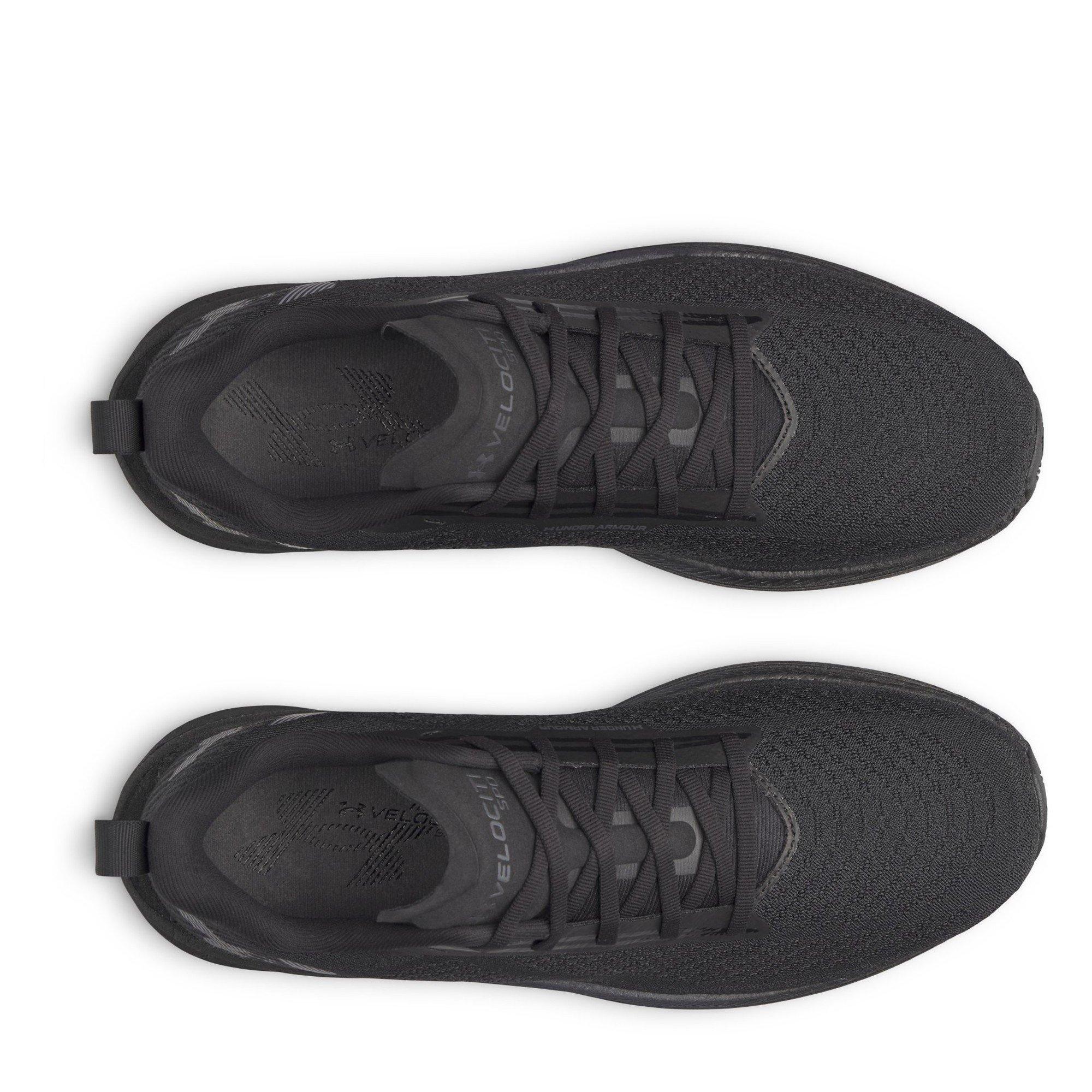 Schwarz / Grau - Under Armour - Men's Velociti Speed Road Running Shoes - 4