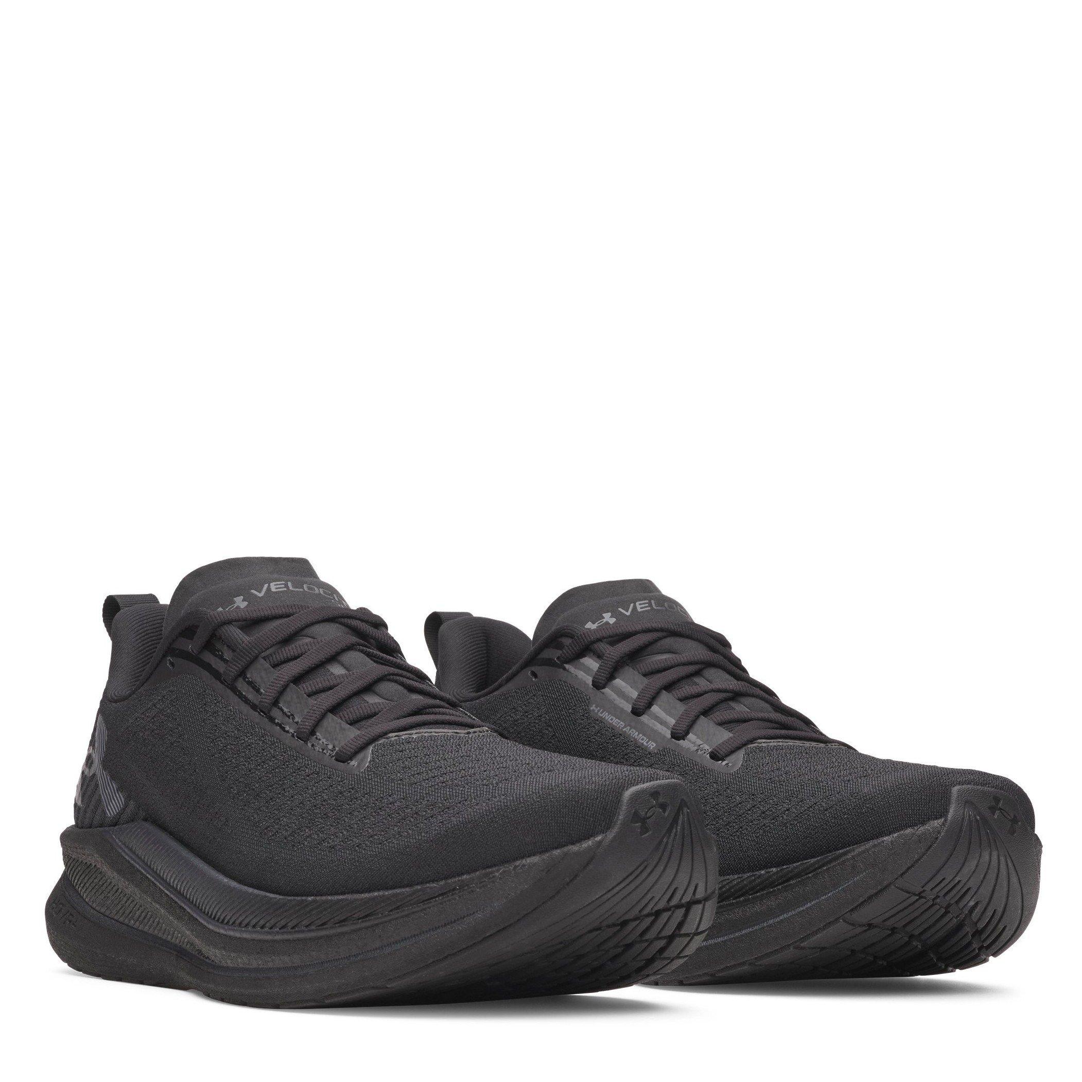 Schwarz / Grau - Under Armour - Men's Velociti Speed Road Running Shoes - 5