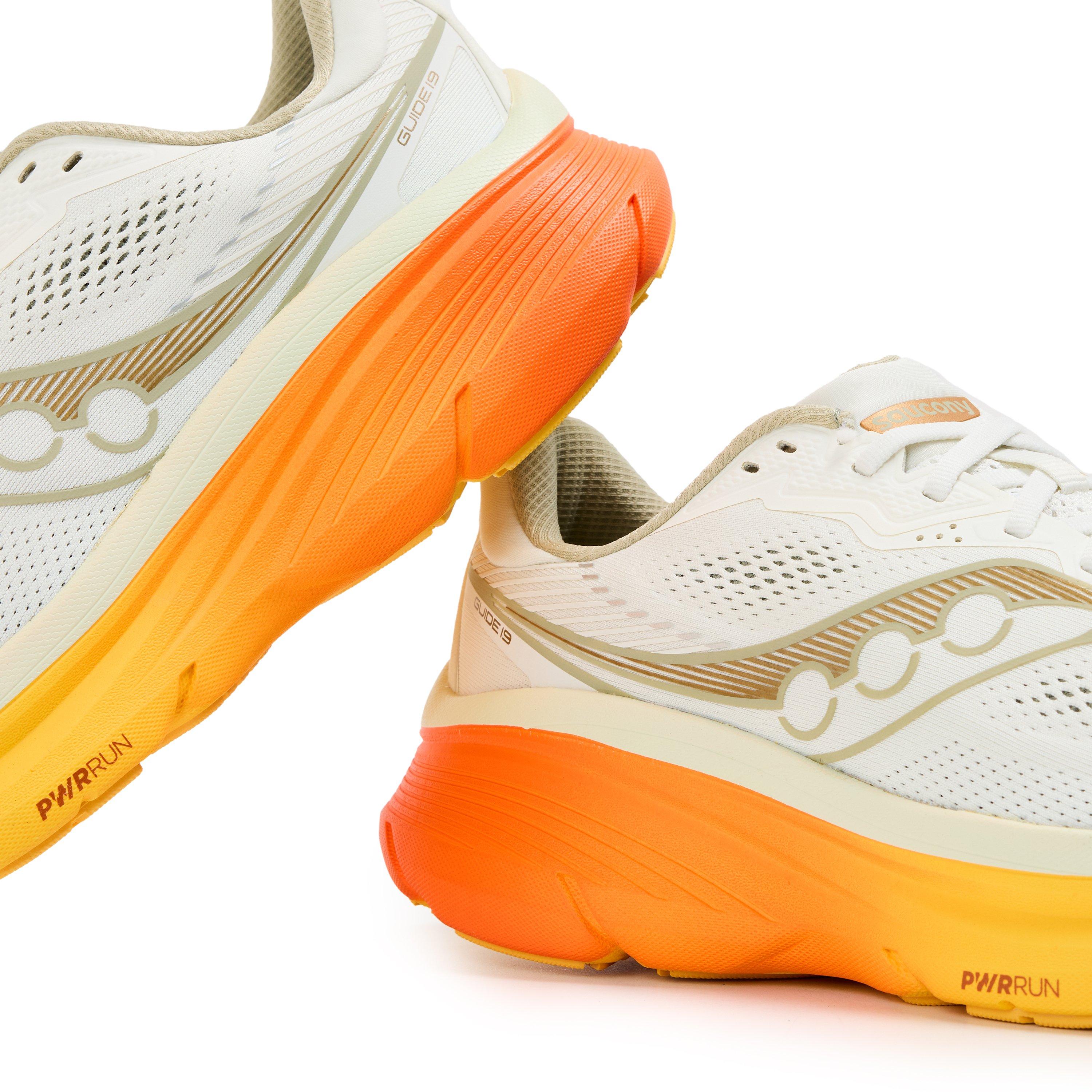 Ivory/Fire - Saucony - Men's Running Shoes - 4