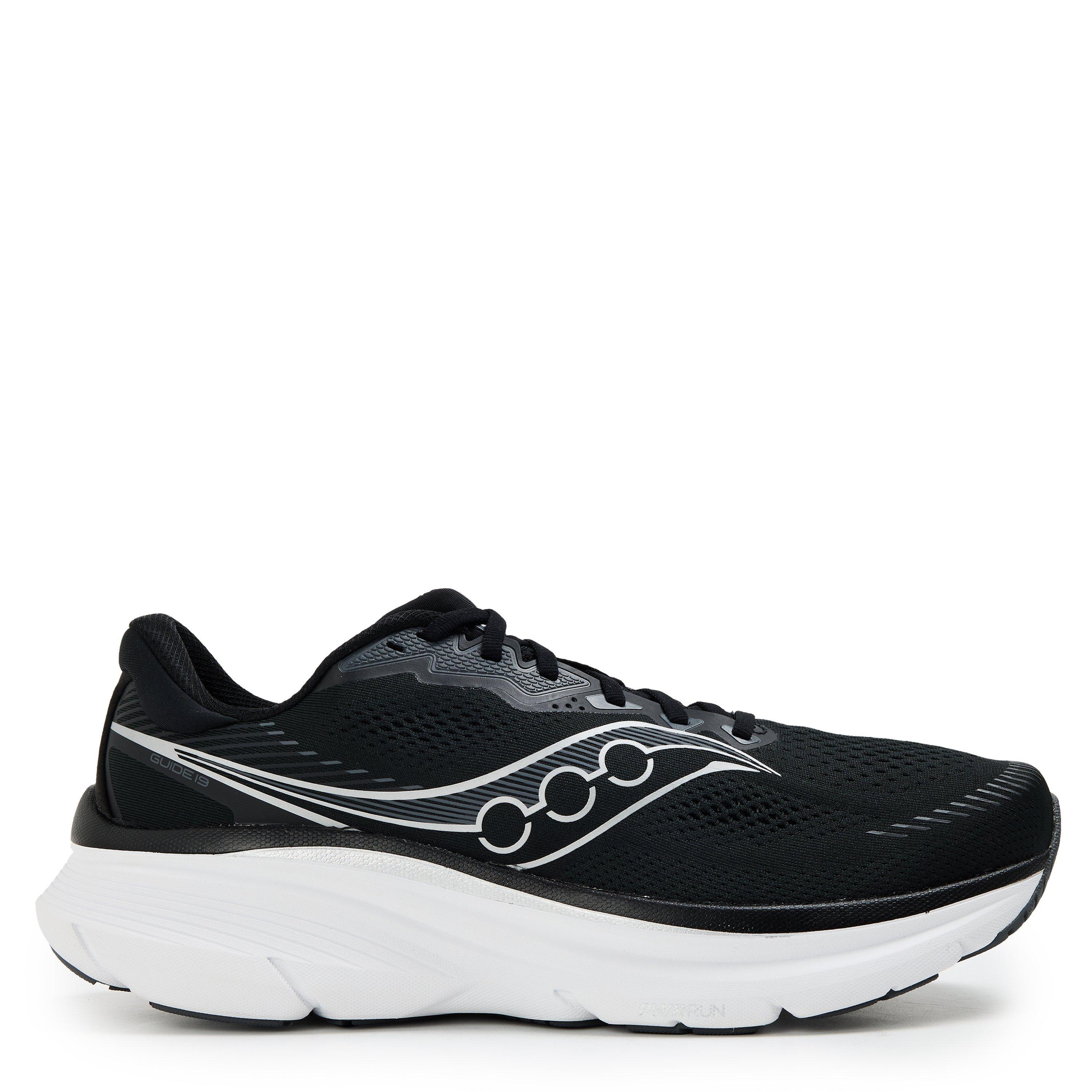 Saucony Men's Running Shoes - Black/Silver - 9 (44)