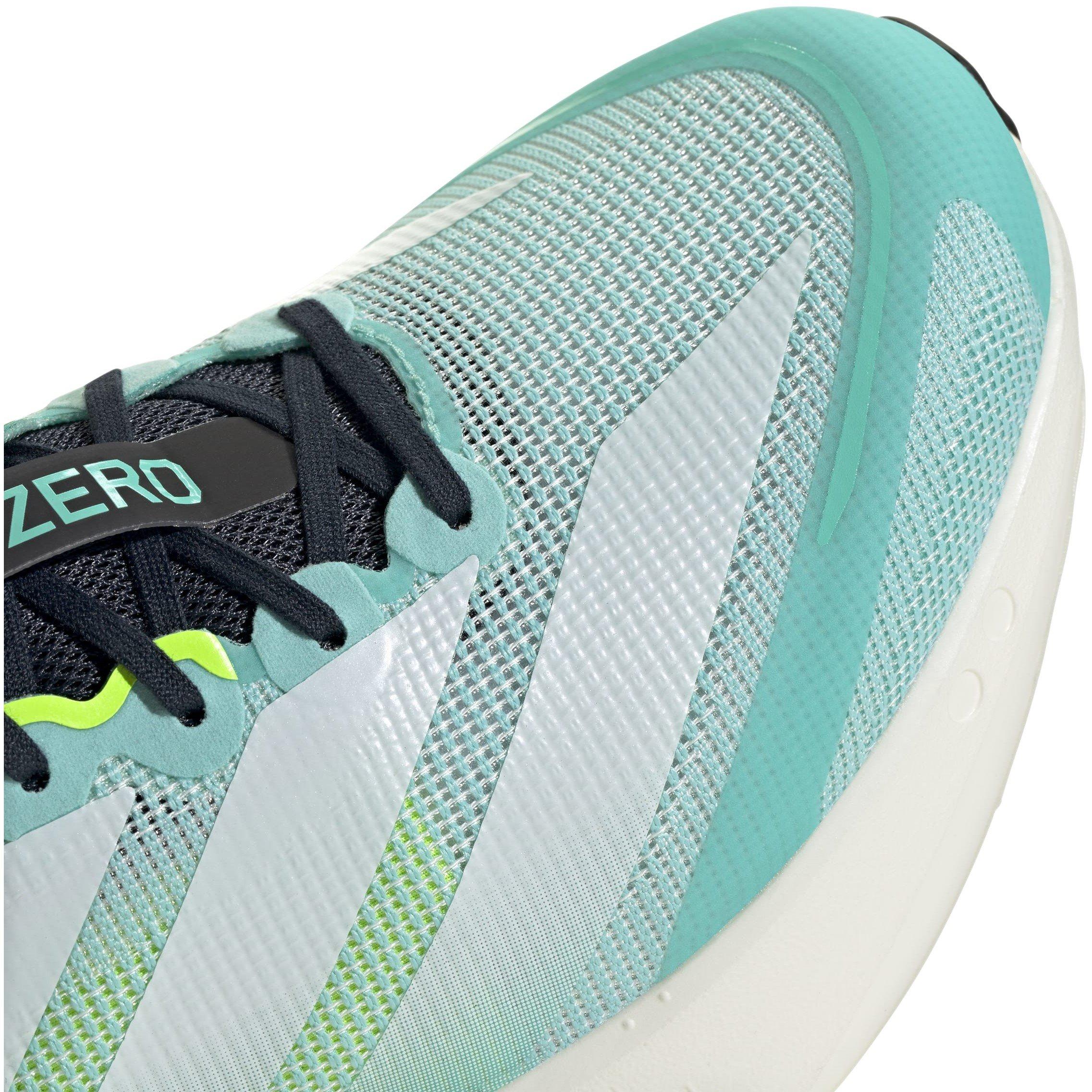 Aqua/Wht/Lemon - adidas - Boston 13 Mens Running Shoes - 7