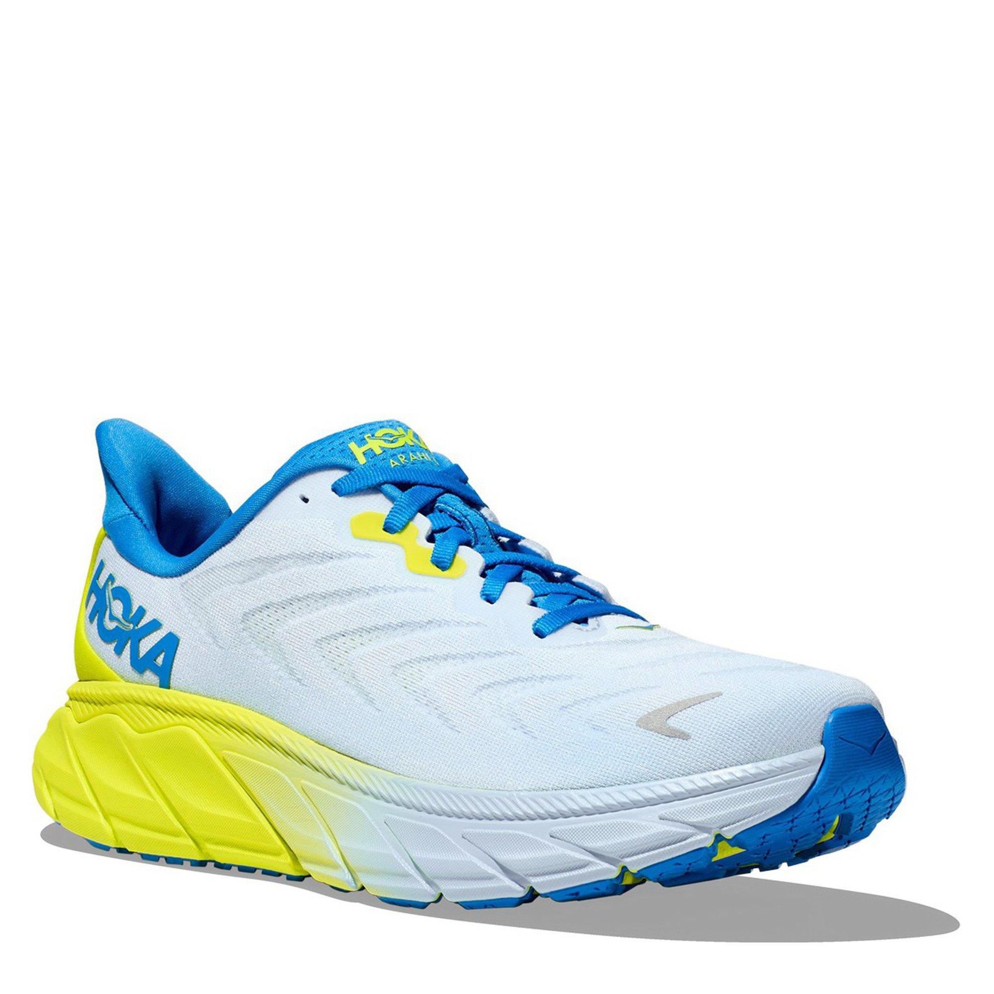 WATER/ PRIMROSE - Hoka - Arahi 6 Mens Running Shoes - 4