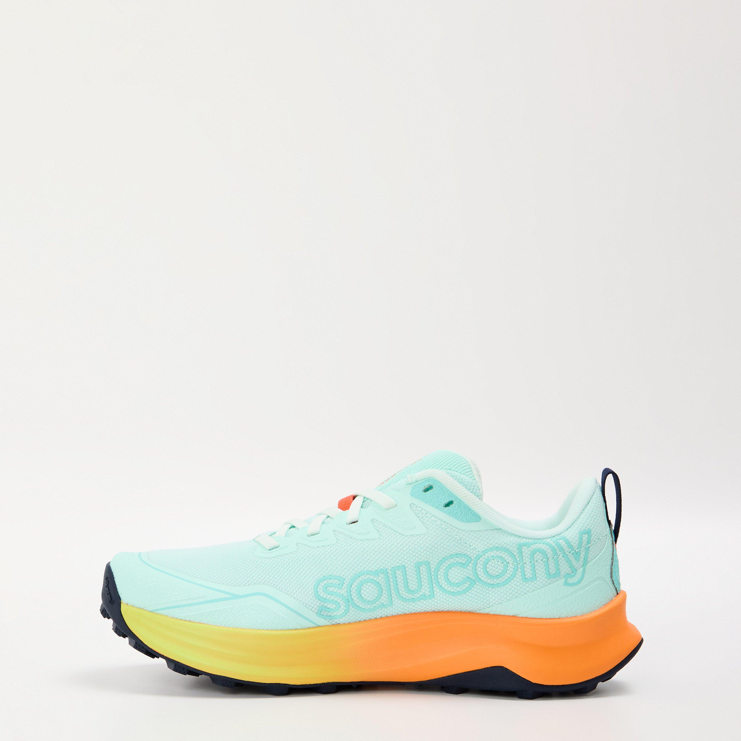 Aqua/Citron - Saucony - Peregrine 16 Ld62 - 2