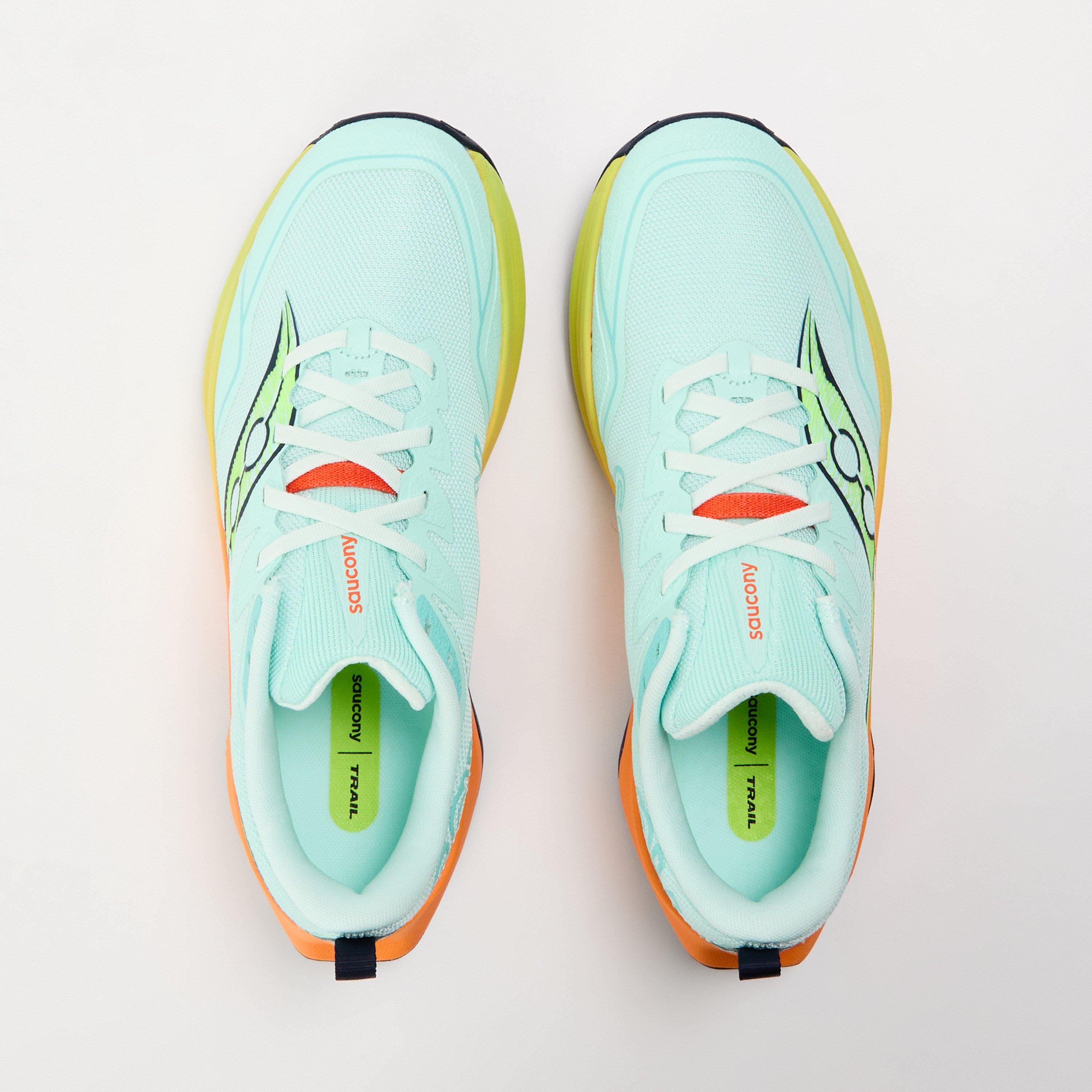 Aqua/Citron - Saucony - Peregrine 16 Ld62 - 5