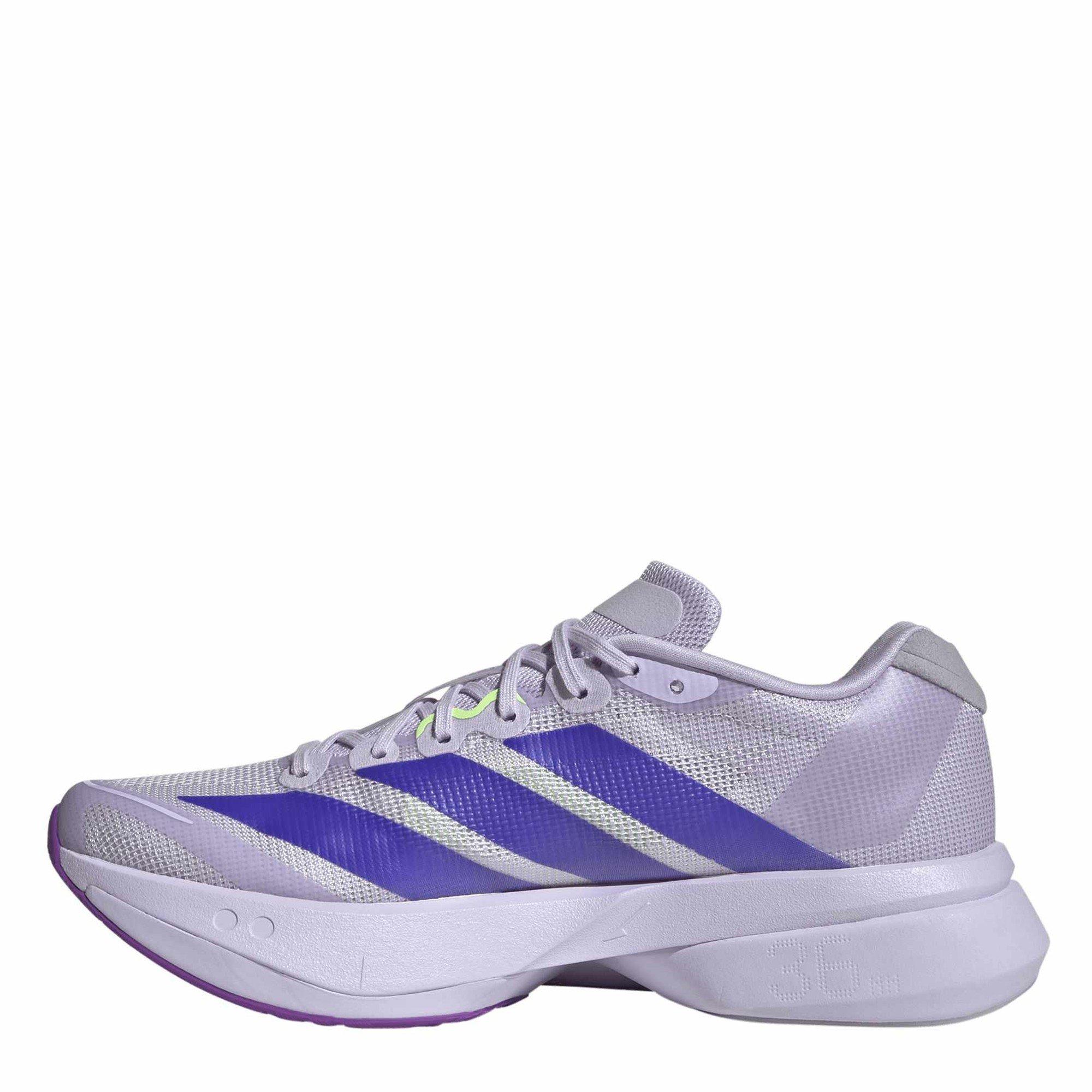 Purple/Green - adidas - Boston 13 Womens Running Shoes - 2