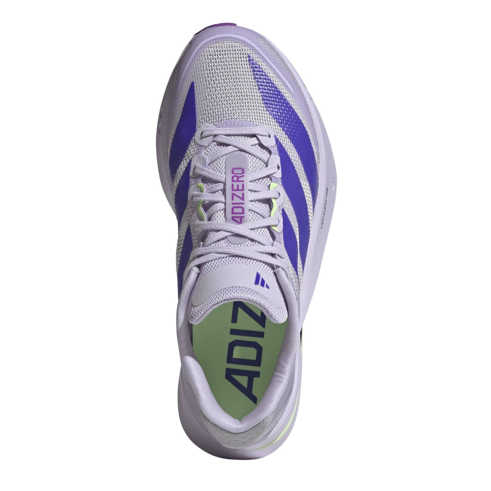 Purple/Green - adidas - Boston 13 Womens Running Shoes - 5