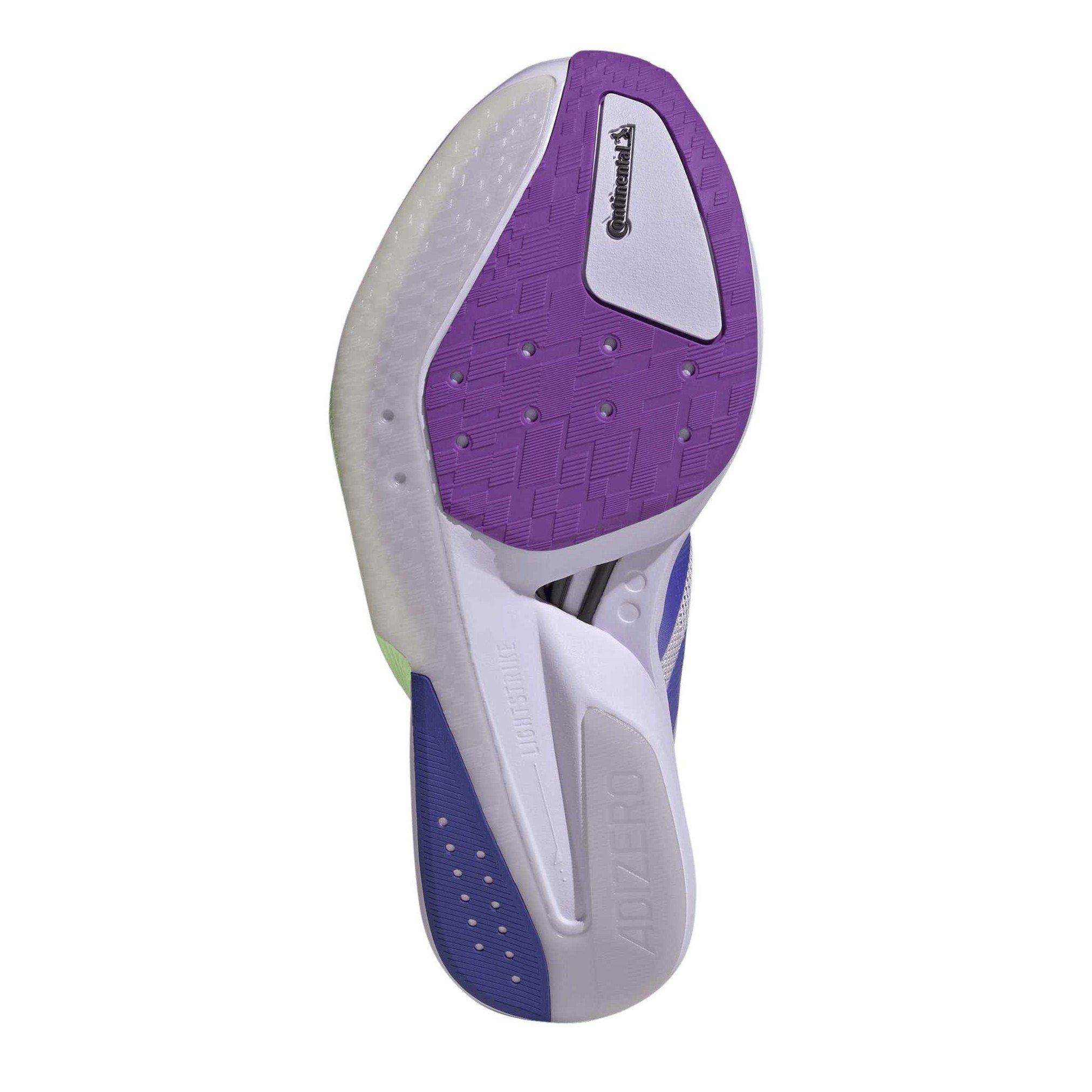Purple/Green - adidas - Boston 13 Womens Running Shoes - 6
