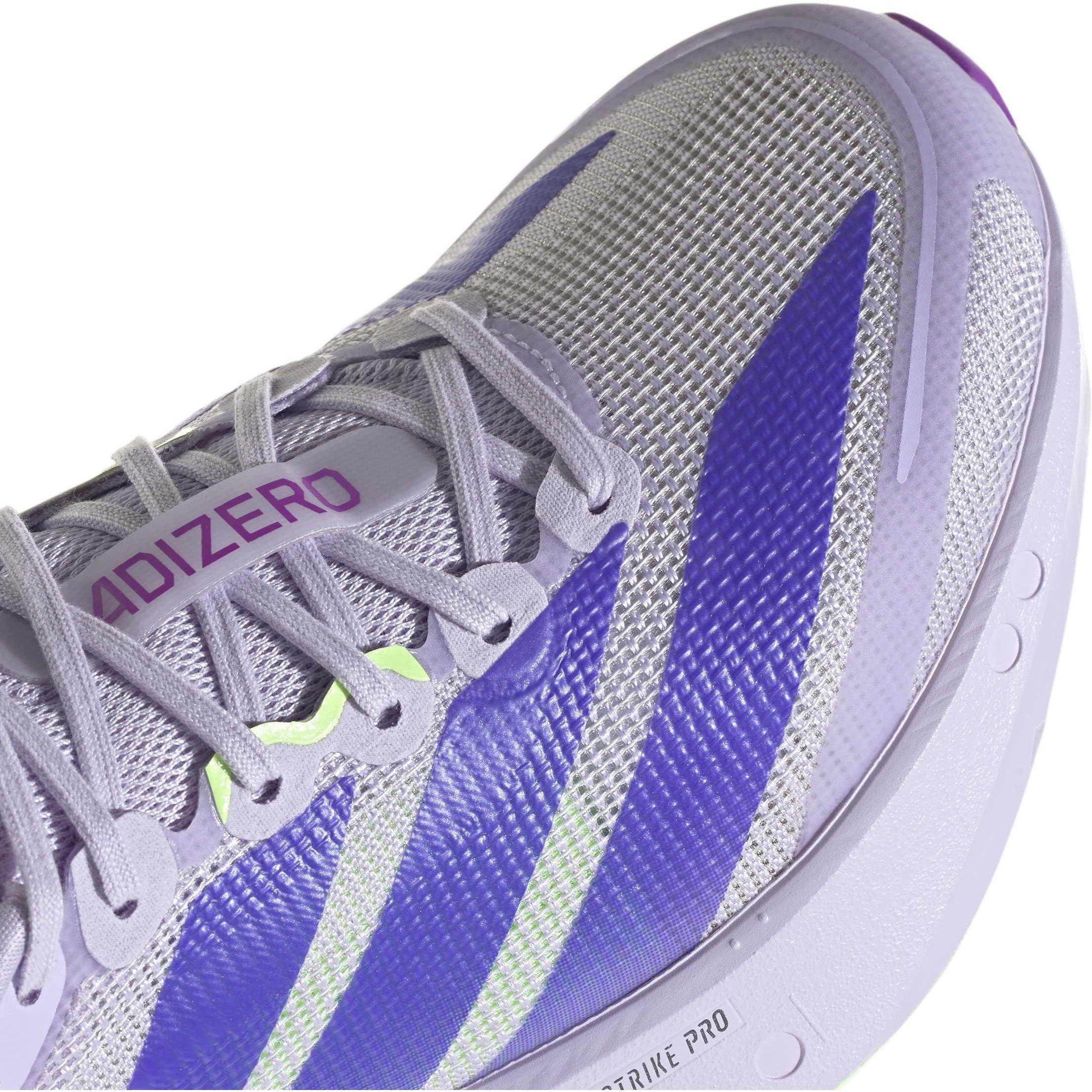 Purple/Green - adidas - Boston 13 Womens Running Shoes - 8