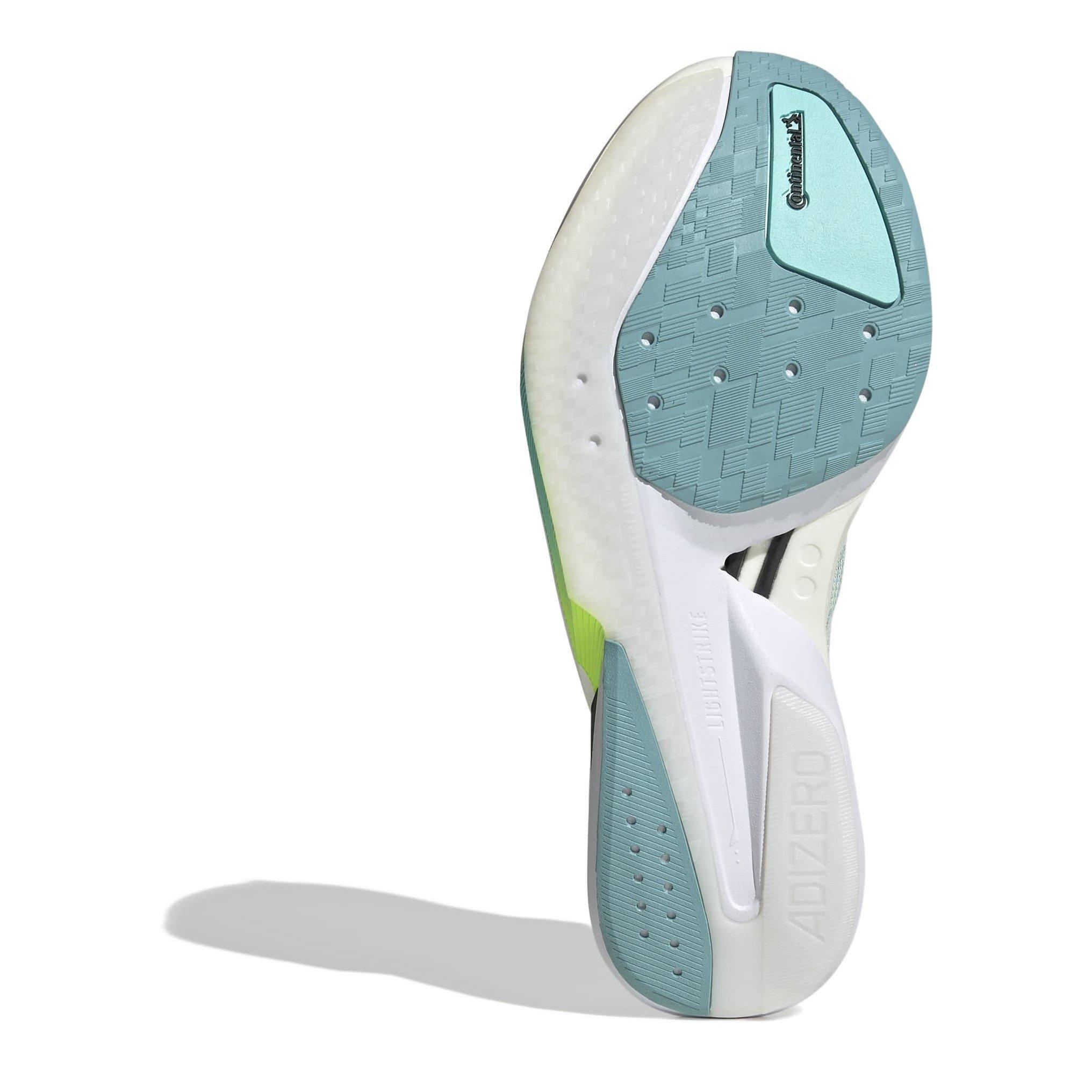 Aqua/Zero/Lemon - adidas - Boston 13 Womens Running Shoes - 6