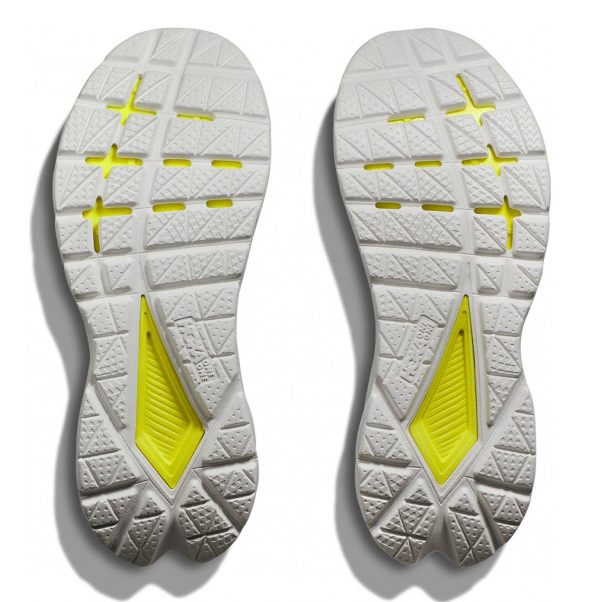 WHITE / BLUE - Hoka - Mach 5 Mens Running Shoes - 3