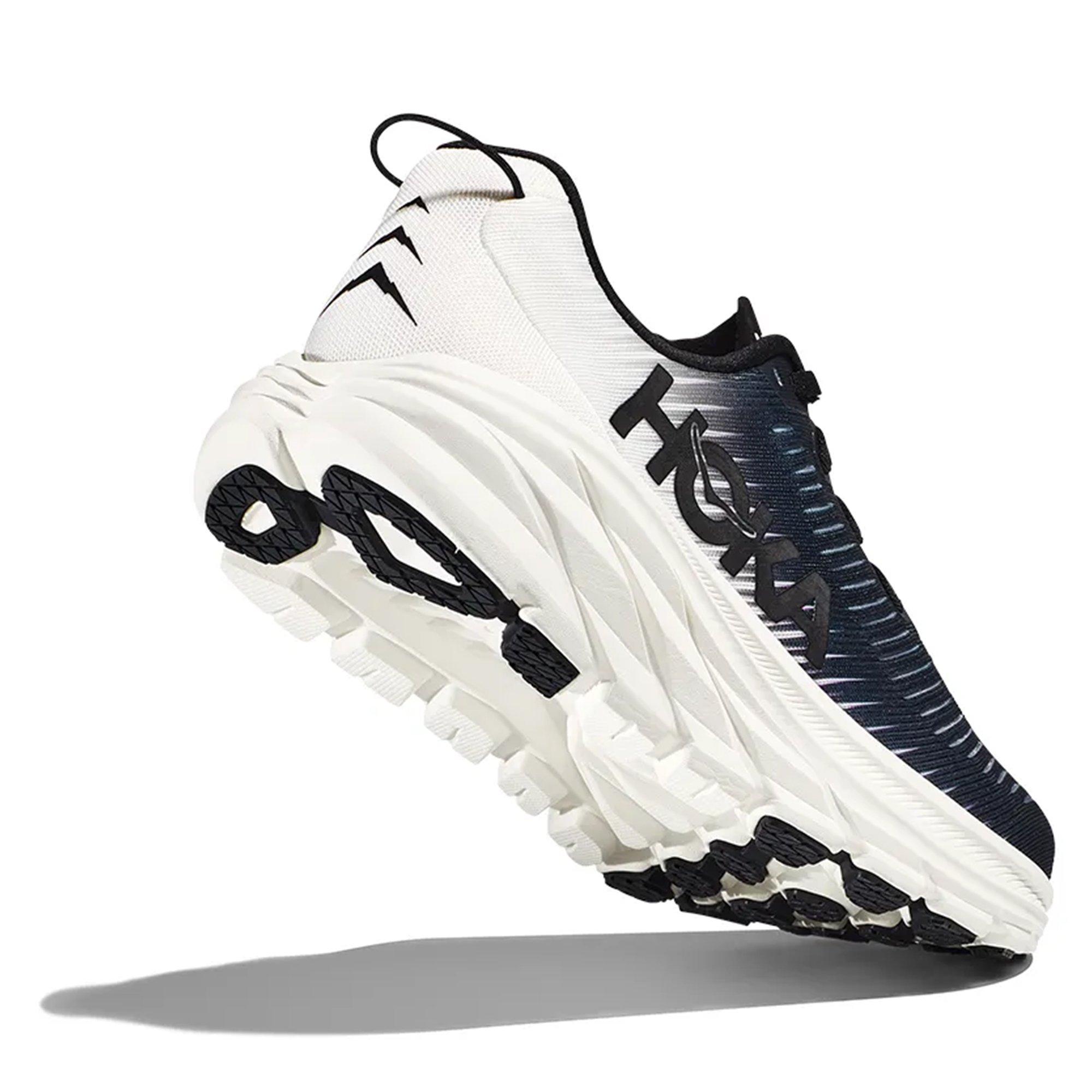 BLACK / WHITE - Hoka - Rincon 3 Mens Running Shoes - 5
