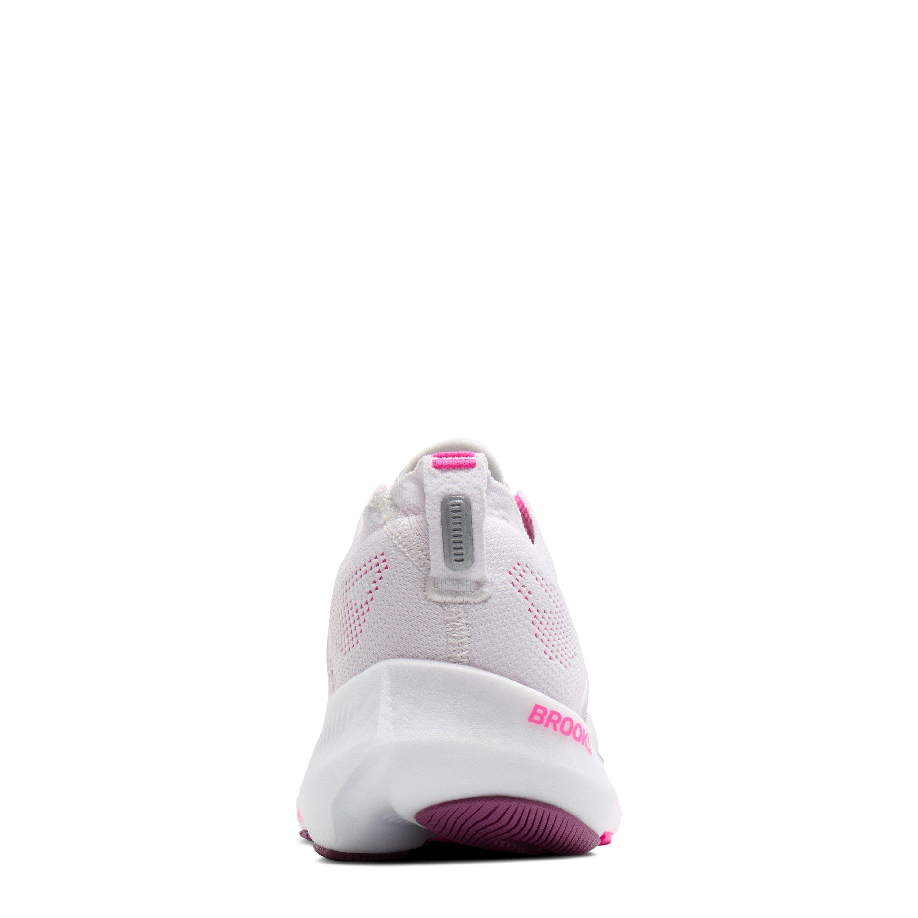 White/Cybr Pink - Brooks - Women's Glycerin Flex Neutral Road Running Shoes - 3
