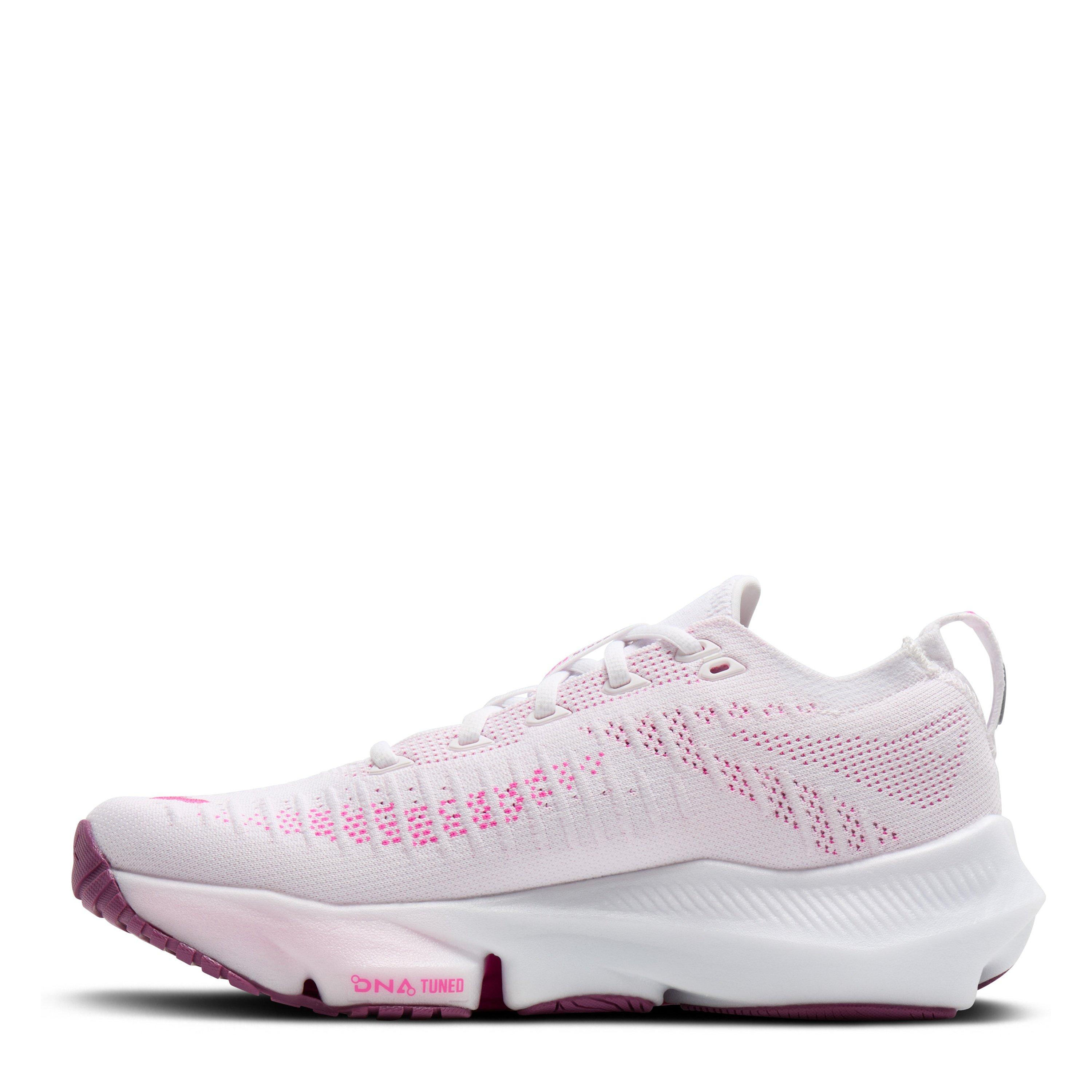 White/Cybr Pink - Brooks - Women's Glycerin Flex Neutral Road Running Shoes - 4
