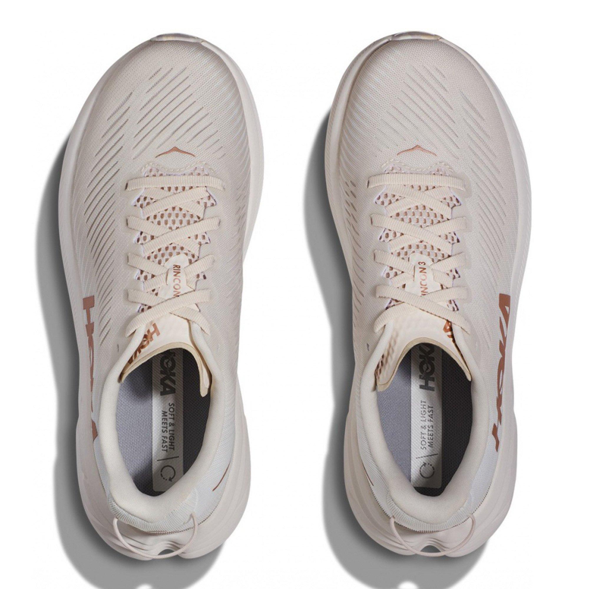 EGGNOG/ROSEGOLD - Hoka - Rincon 3 Womens Running Shoes - 2