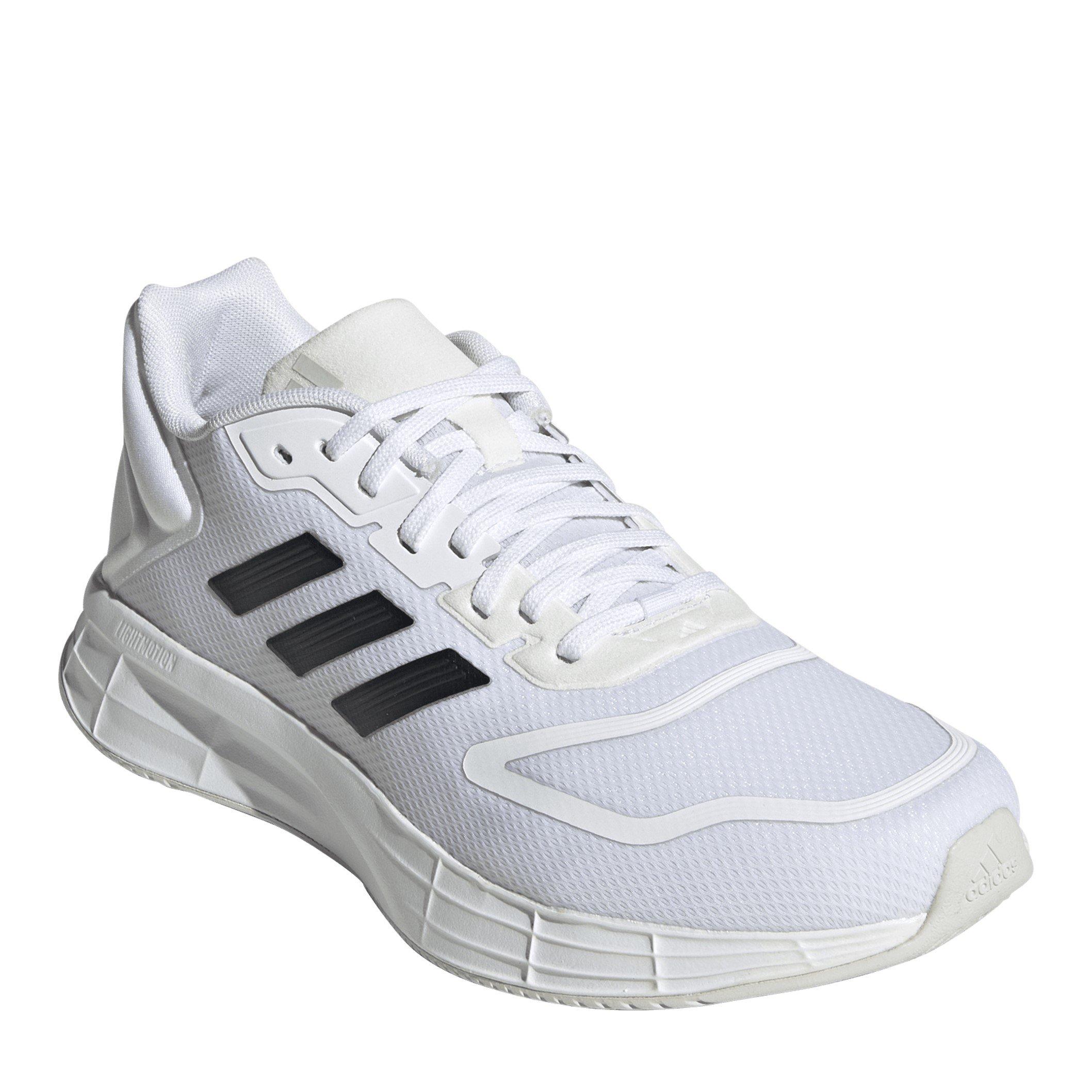 White/Blk/Grey - adidas - Duramo 10 Everyday Neutral Road Running Shoes - 3