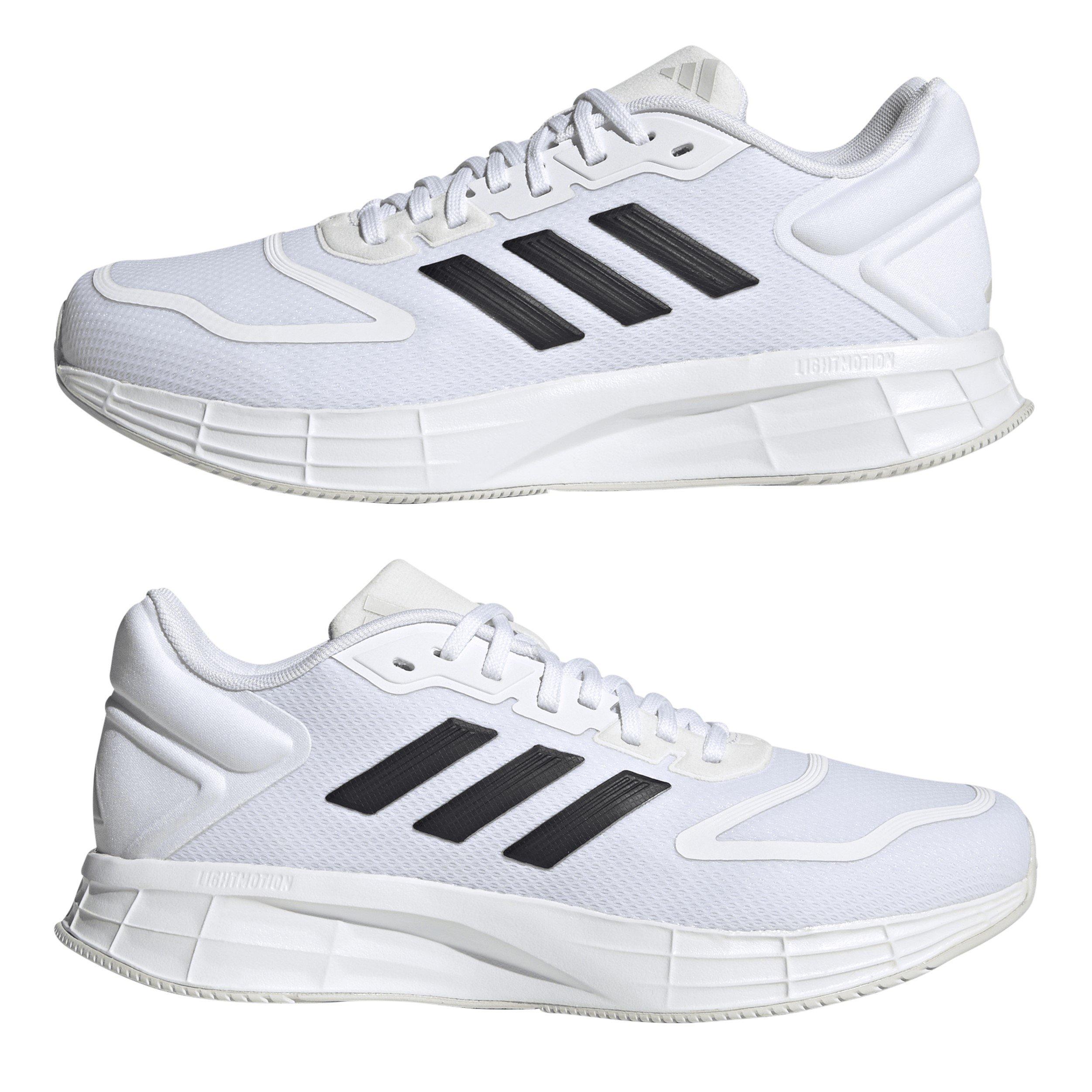 White/Blk/Grey - adidas - Duramo 10 Everyday Neutral Road Running Shoes - 9