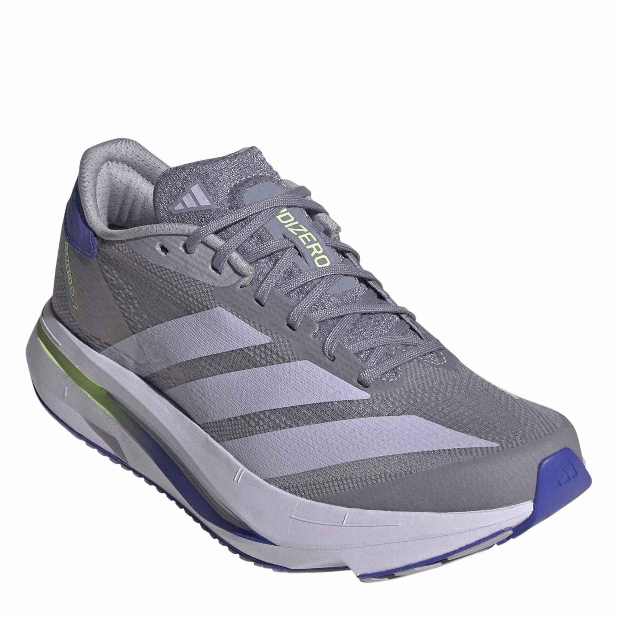 Grey/Purple - adidas - Adizero SL2 Womens Running Shoes - 3
