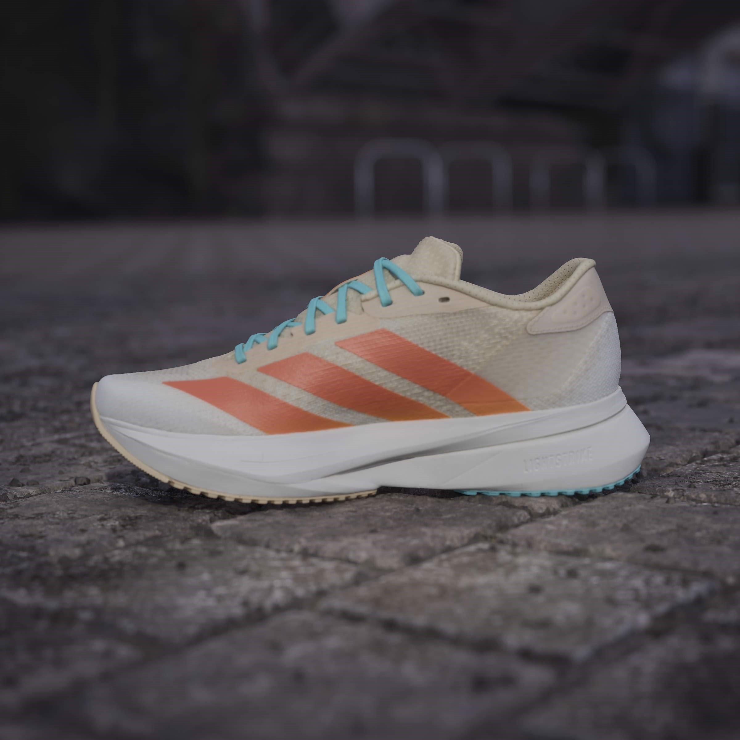 Sand/Coral/Orgn - adidas - Adizero SL2 Womens Running Shoes - 14